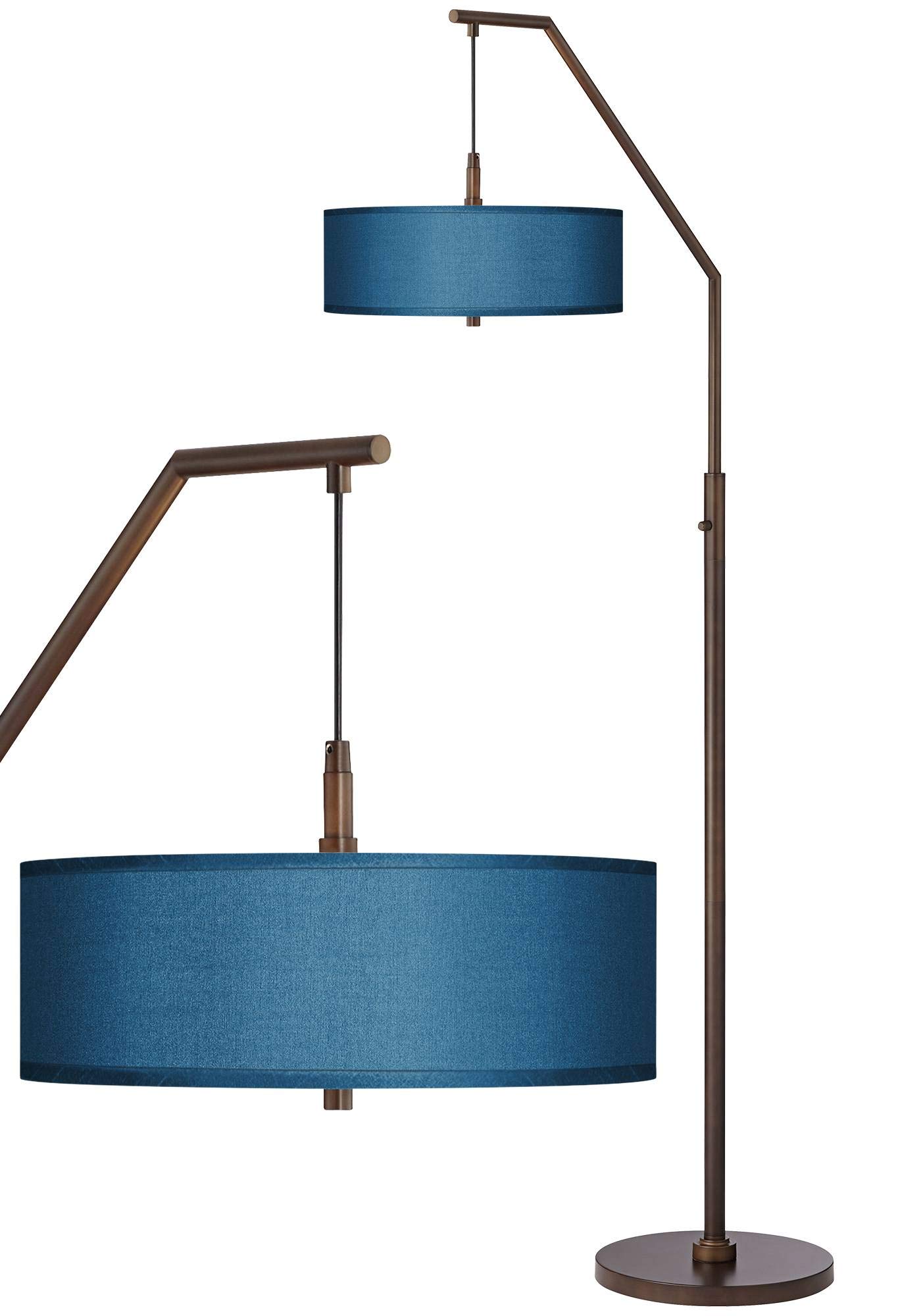 Possini Euro Modern Arched Floor Lamp - 71.5