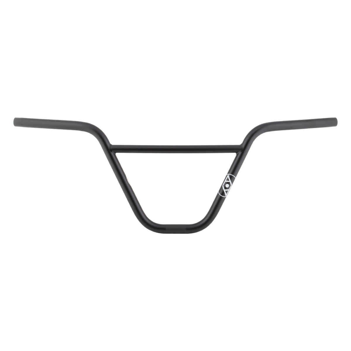 Alienation DimeBars 2-Piece Flat Black BMX Handlebar - 22.2mm Clamp, 30in Width, 11° Back Sweep, 2° Up Sweep, Chromoly Steel - Perfect for BMX Racing, Freestyle Riding & Urban Cycling