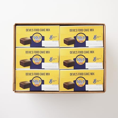 Premium Devil's Food Cake Baking Mix - 5 Lb Box (Pack of 6) | Rich Chocolate Flavor | Perfect for Birthdays, Parties & Holiday Baking | Easy Homemade Dessert