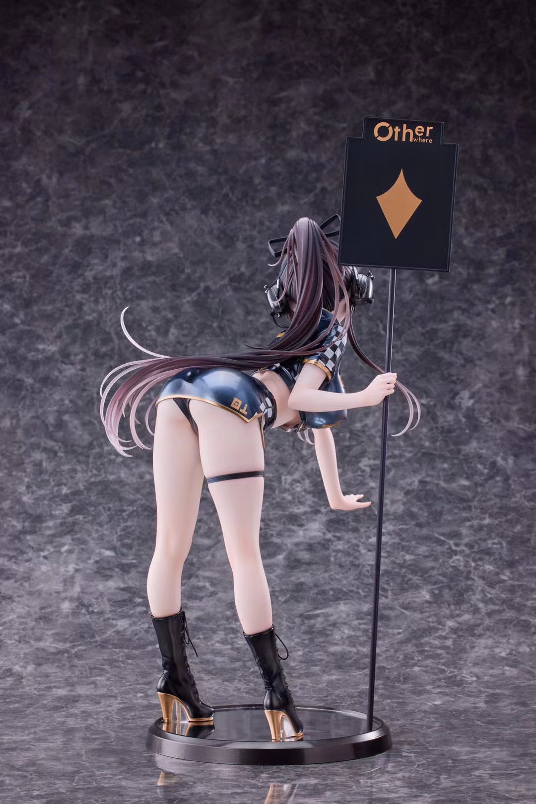 Otherwhere Studio Sawa Kurumi Racing Girl Ver Anime Figure - Collectible Japanese Racing Miku Model for Anime Fans & Figure Collectors | Perfect for Display, Cosplay Inspiration & Gift Giving