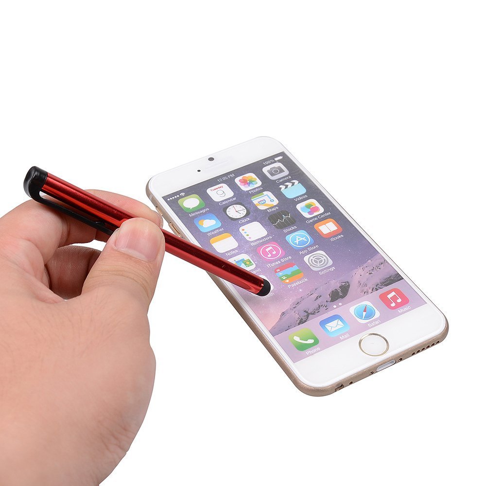 10 Pack Premium 4.1 Inch Metal Stylus Pens for Touch Screens - Universal Capacitive Stylus Compatible with iPhone, Samsung, iPad, iPod, Kindle & All Touch Devices - Perfect for Drawing, Note-Taking & Digital Signatures