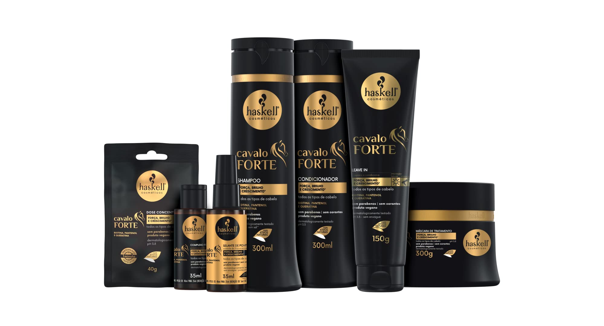 Haskell Strong Horse Collection Conditioner 33.81 Fl Oz (1L) - Deep Moisturizing & Detangling Horse Hair Care for Show, Competition & Daily Grooming