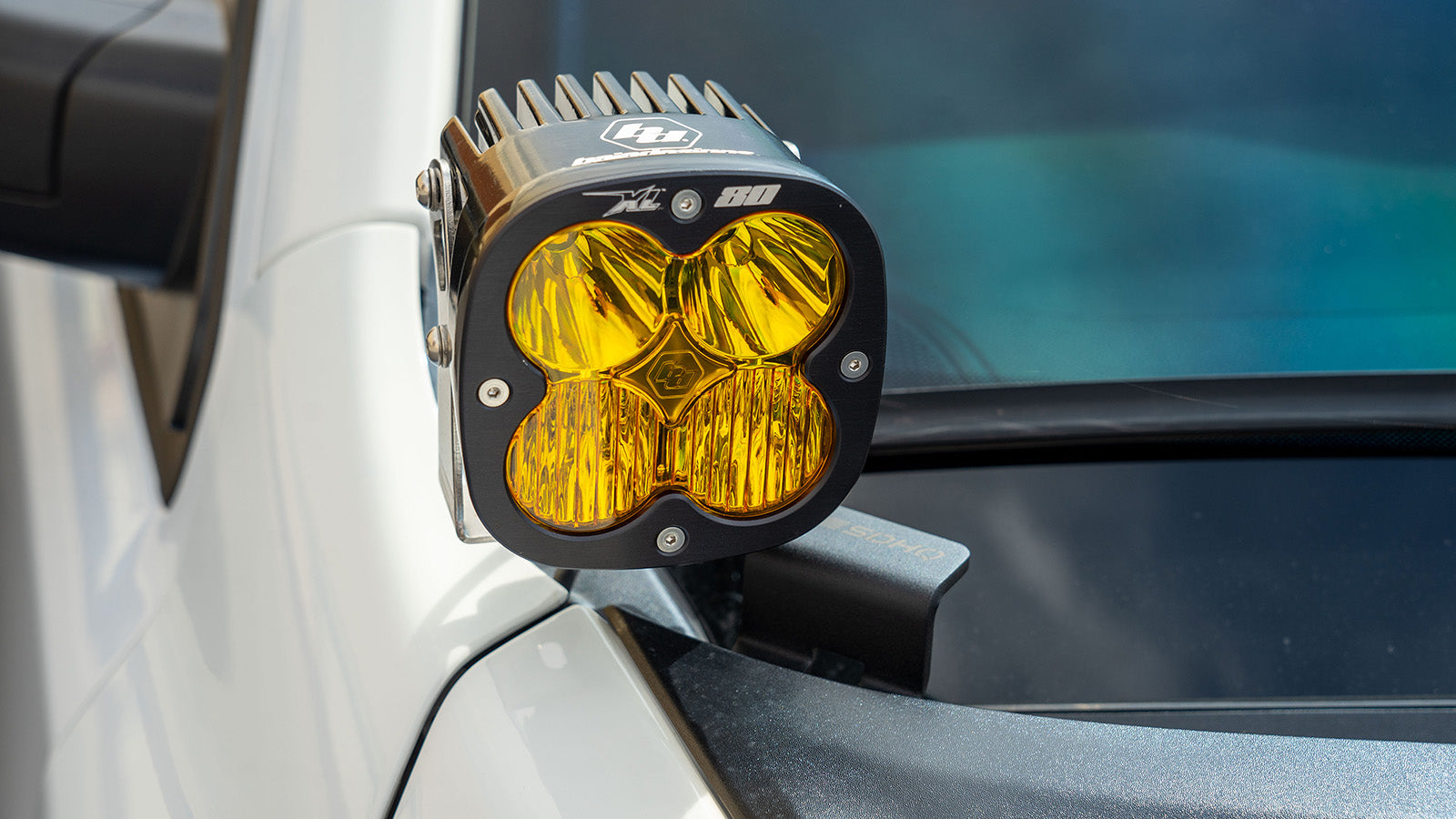 SDHQ Built A-Pillar Light Mounts for 2021-2024 Ram 1500 TRX & RHO | Off-Road LED Light Brackets | Perfect for Night Driving & Off-Road Adventures