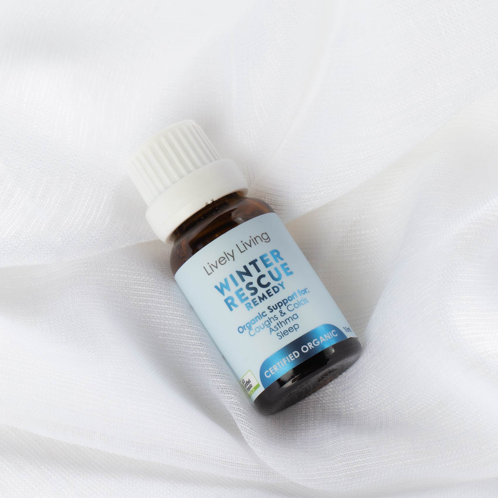Winter Rescue Remedy Organic Essential Oil 15ml - Natural Stress Relief & Immune Support - Perfect for Aromatherapy, Massage & Home Diffusers