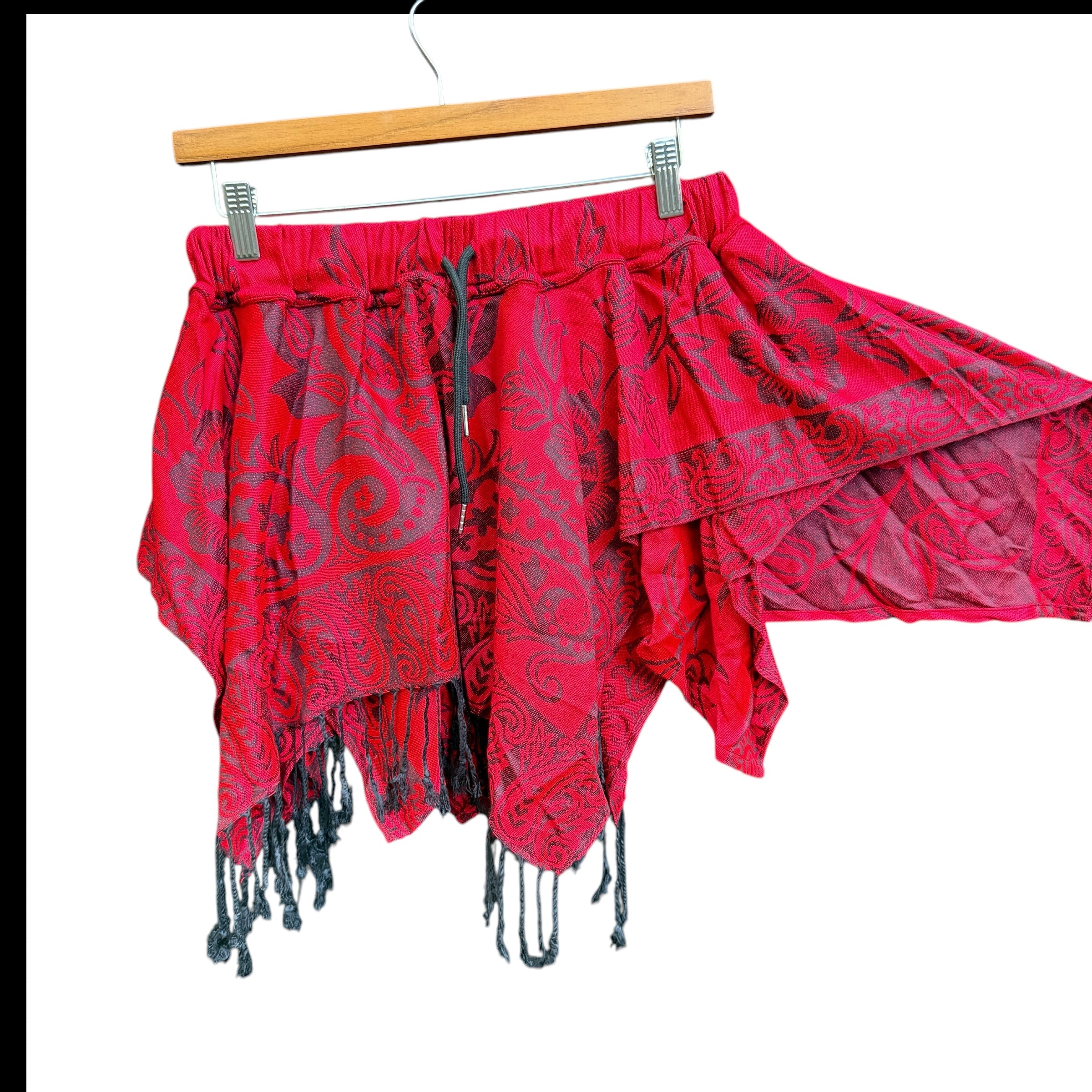 Elegant 2-Piece Red Rose Fairy Costume Set for Women - Perfect for Halloween, Cosplay, and Themed Parties