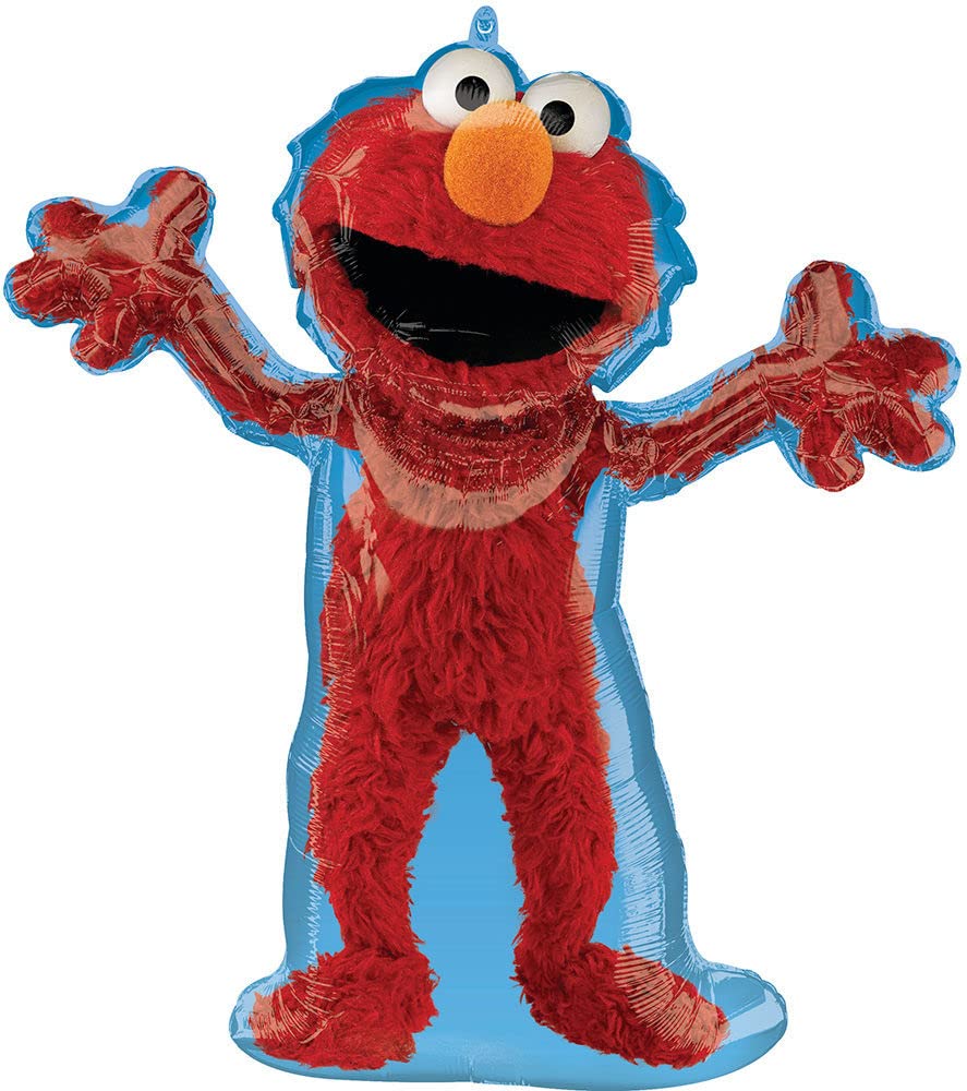 Elmo and Friends Birthday Party Balloon Bouquet Decorations Set - Sesame Street Theme Party Supplies for Kids Birthday, Baby Shower & Classroom Celebrations