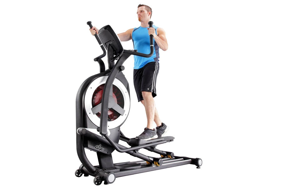 California Fitness EM20 Elliptical Machine - Low Impact Cardio Trainer for Home Gym | Perfect for Small Spaces & Apartment Workouts