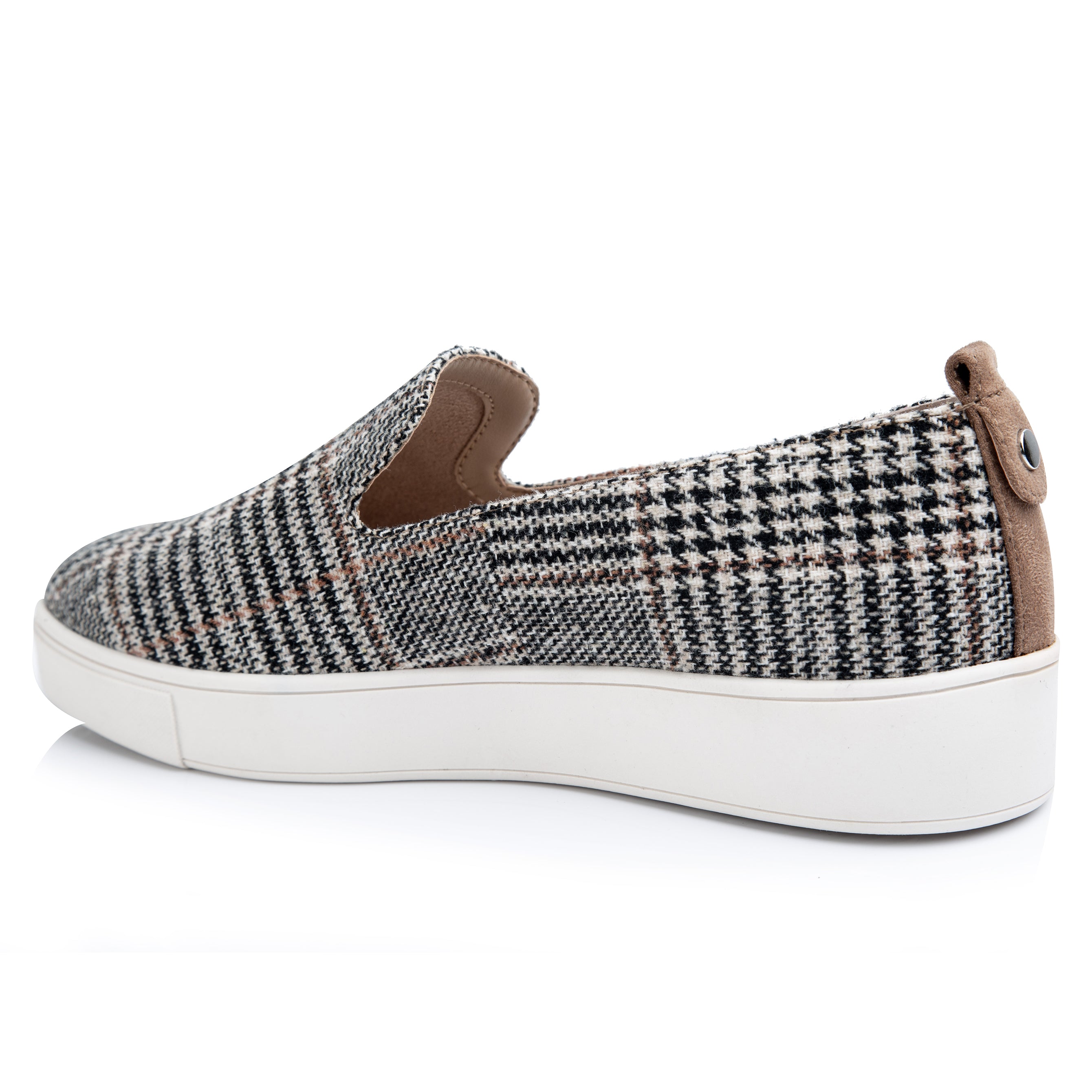 Fay Slip On Sneakers for Women - Comfortable Casual Walking Shoes - Lightweight Breathable Slip-On Loafers for Work, Travel & Everyday Wear