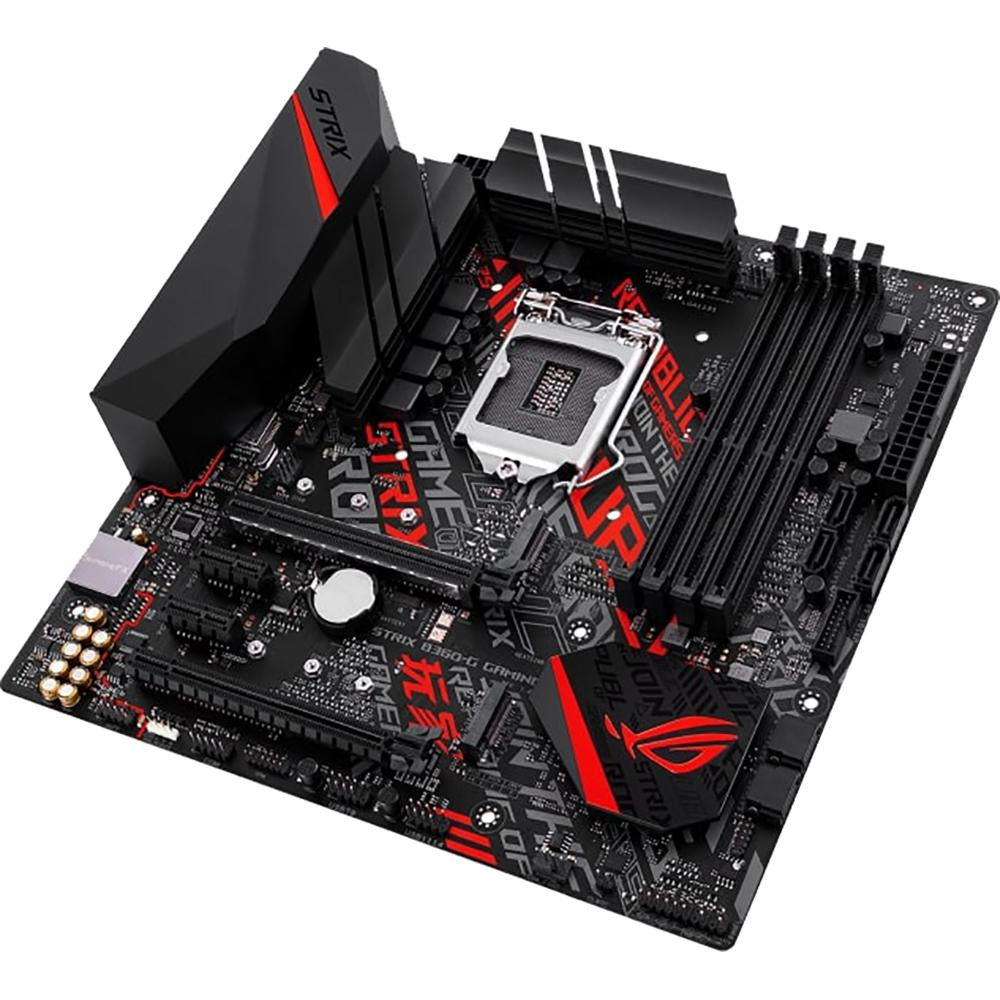 ASUS ROG STRIX B360-G Gaming Motherboard - LGA 1151 Socket, ATX Form Factor for High Performance PC Builds | Perfect for Gaming, Streaming & Content Creation