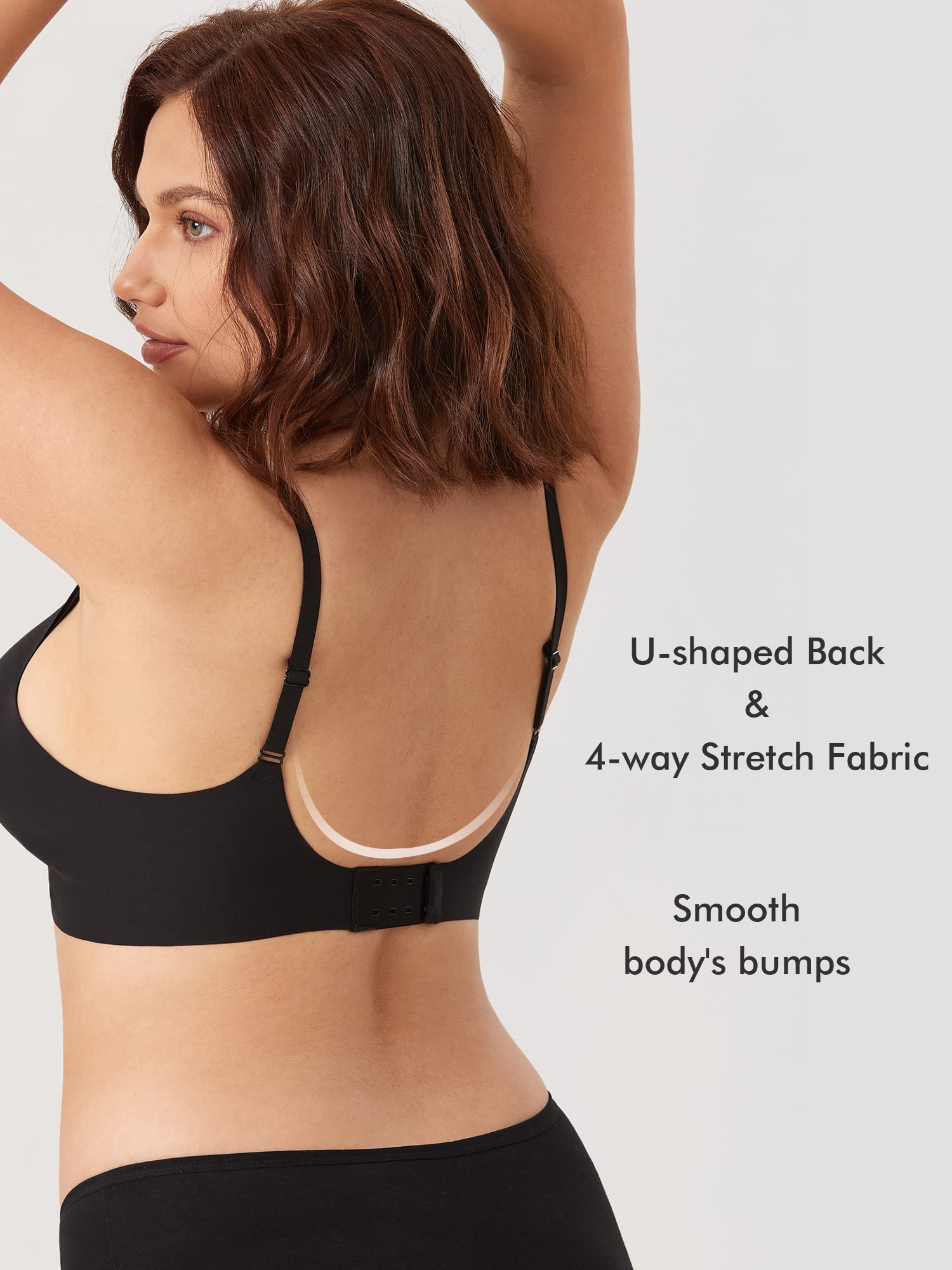 MOMANDA Women's Nursing Bras - Seamless Wireless Maternity Bra for Breastfeeding & Pregnancy, Comfortable Sleep Bralette for Nursing Mothers - Perfect for Daytime Wear and Nighttime Comfort