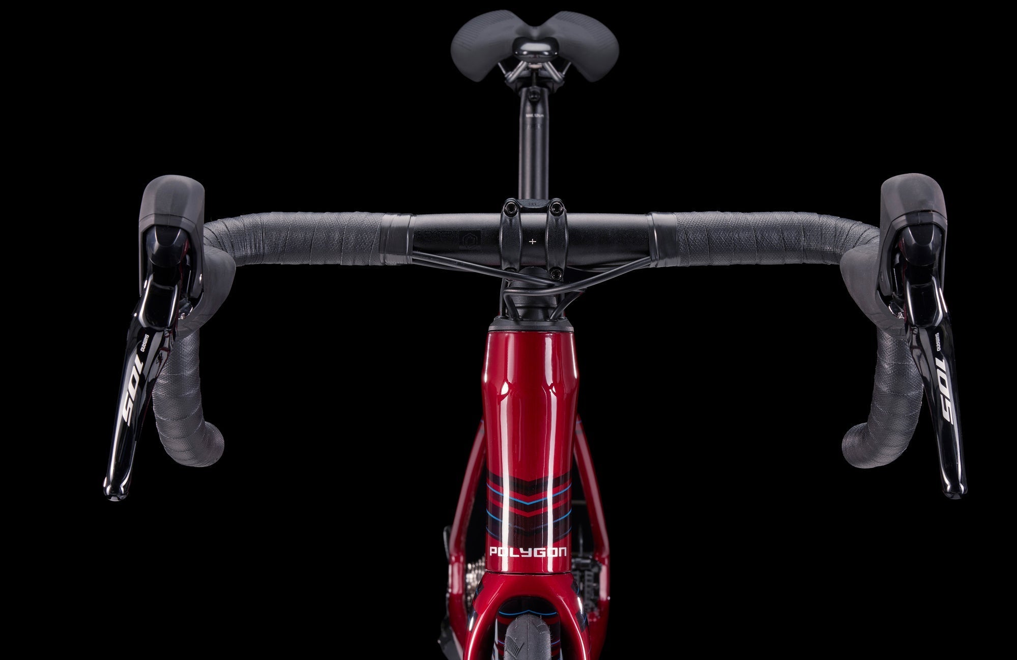 Polygon Strattos S7 Disc 105 Carbon Road Bike - Lightweight & High-Performance for Racing & Endurance Training | Perfect for Road Cycling, Triathlons & Long-Distance Rides