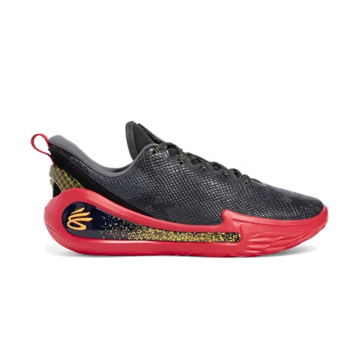 Curry 12 LNY 'Black Red' Basketball Shoes - Limited Edition Chinese New Year Colorway for Men - Perfect for Indoor & Outdoor Courts, Streetwear Fashion