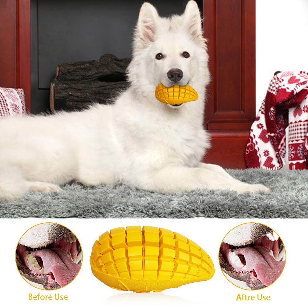 **Upgrade Mango Scented Indestructible Dog Chew Toys for Aggressive Chewers – Durable, Bite-Resistant Interactive Dog Toys for Large & Medium Puppies – Perfect for Teething, Dental Cleaning & Playtime**