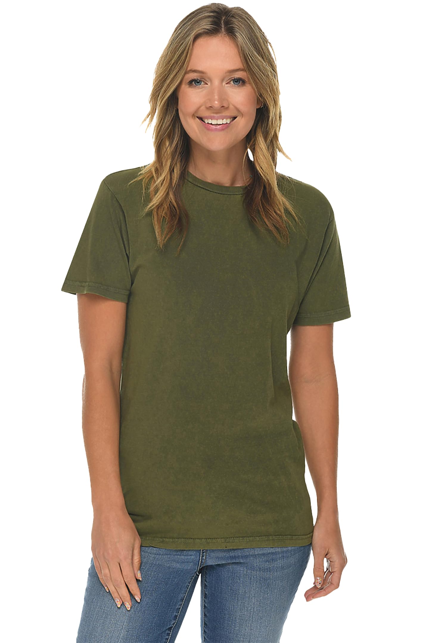 Vintage Distressed Faded T-Shirt for Men - Soft Mineral Wash Hipster Tee - Casual Streetwear & Retro Style for Everyday Wear