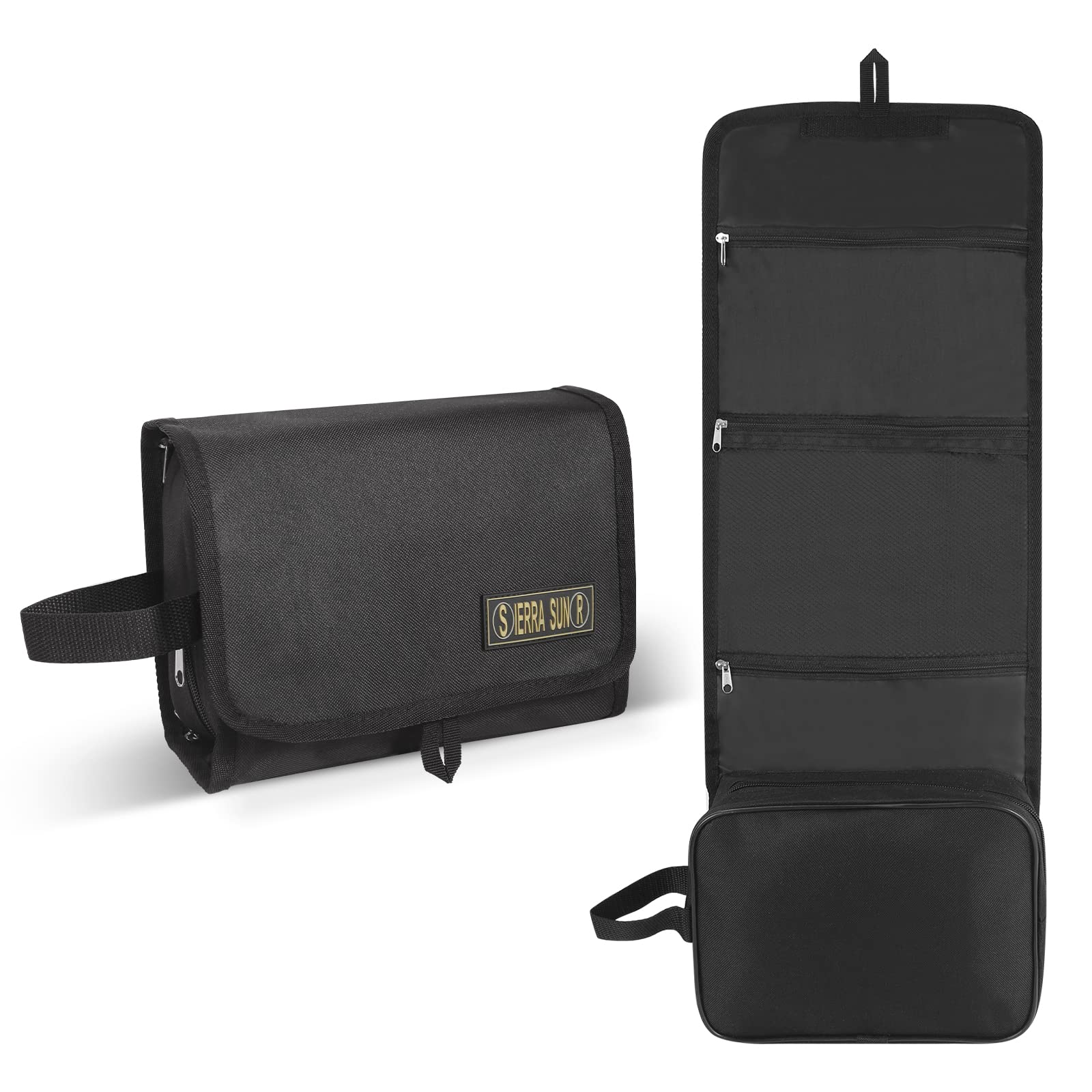Waterproof Hanging Travel Toiletry Bag for Women - Compact Shower Organizer with Sturdy Hook for Cosmetics & Toiletries | Perfect for Camping, Gym & Vacation Trips