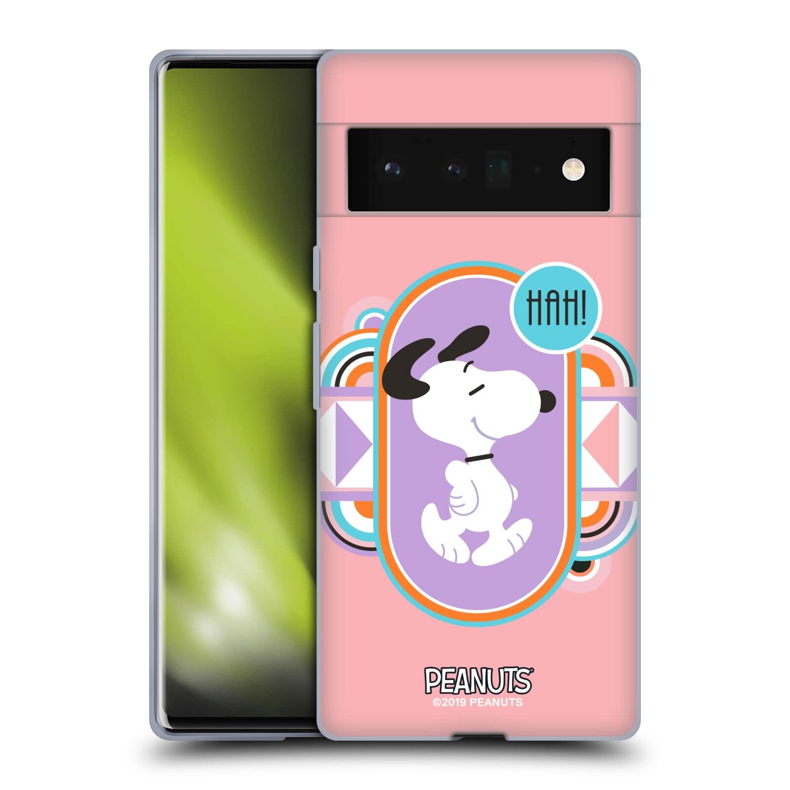 Peanuts Snoopy Soft Gel Case for Google Pixel 6 Pro - Pastel Design for Daily Use