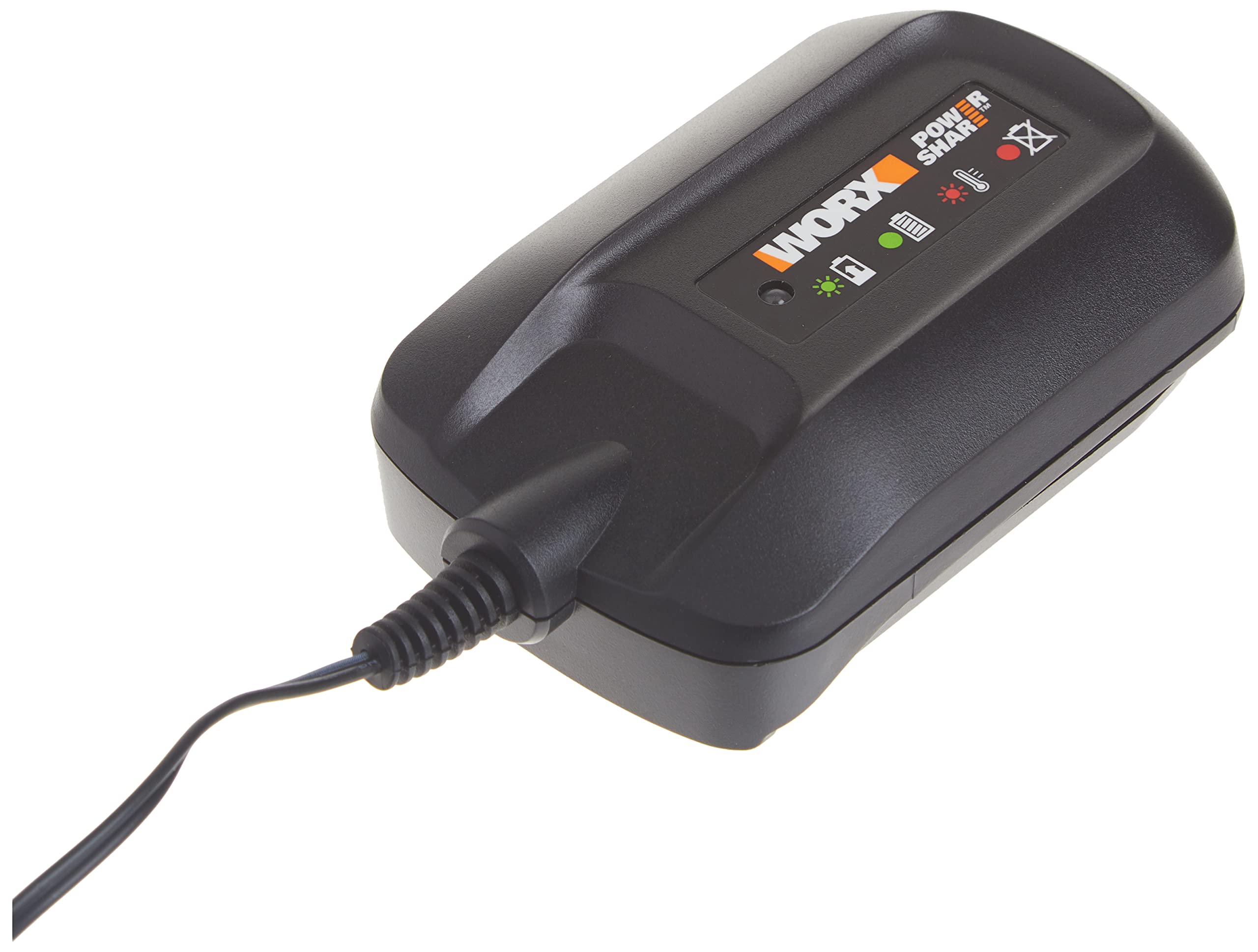 Worx WA3742 20V Lithium Ion Battery Charger | Fast 3-5 Hour Charging | Compatible with Worx Power Tools | Perfect for Home DIY, Garden & Workshop Use