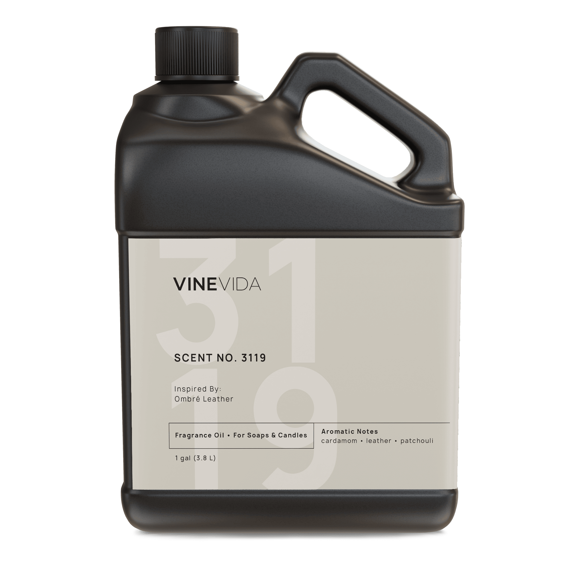 NO. 3119 Ombré Leather Fragrance Oil for Soap Making & Candle Making - Inspired by Tom Ford - Premium Scent for Home, Spa, and Relaxation