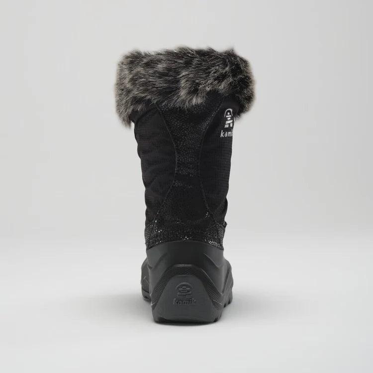 Kamik POWDERY 3 Waterproof Winter Boots for Toddler & Girls - Warm Snow Boots for Kids (Sizes 8T to 7) - Perfect for Snow Play, School & Outdoor Winter Activities