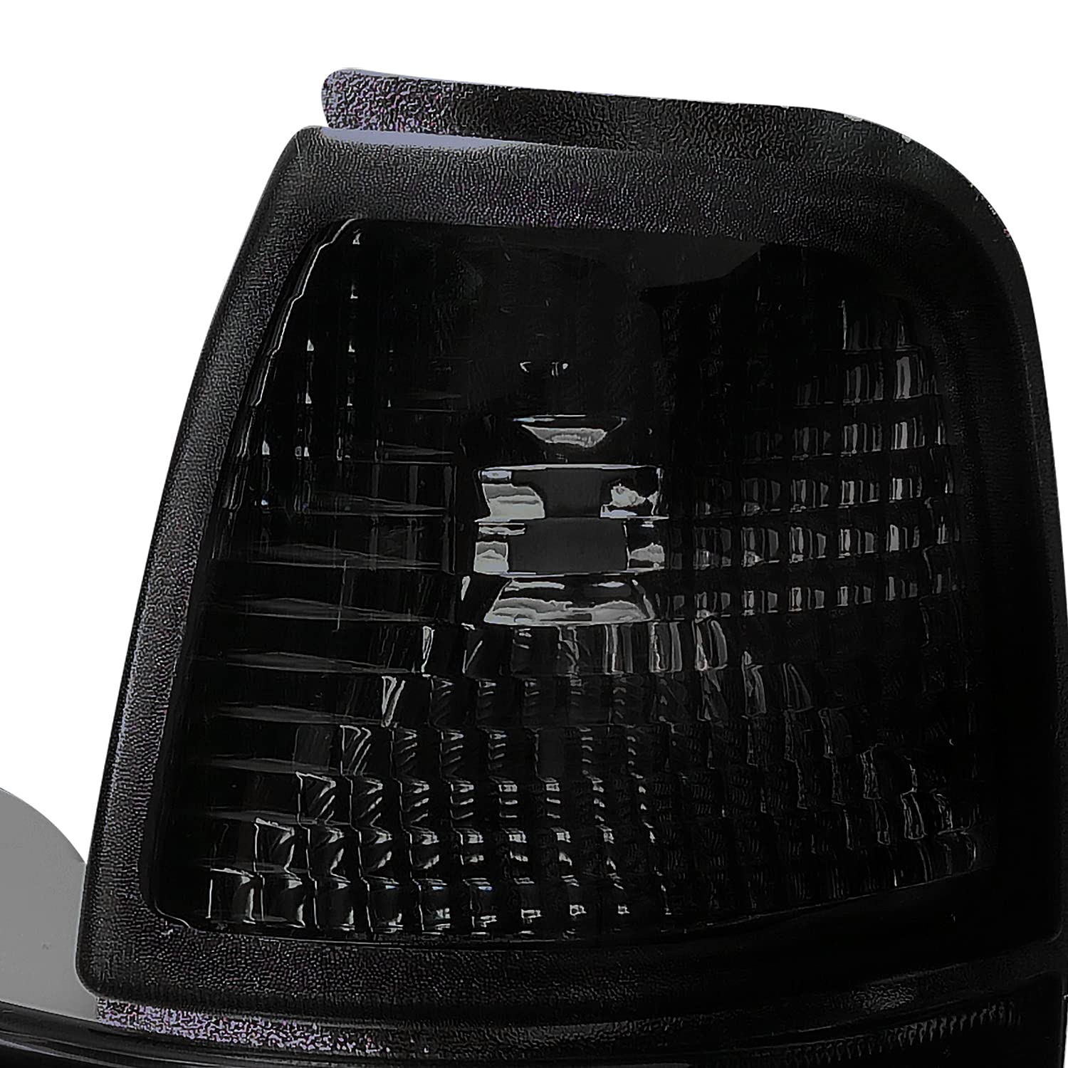 Spec-D Tuning Smoke Halo Ring Projector Headlights + Smoke Corner Lights for 1998-2000 Ford Ranger - Left & Right Pair Headlamp Assembly - Upgrade Your Truck's Style & Night Visibility for Off-Road & Street Driving