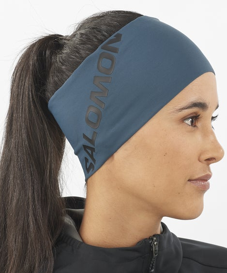 Salomon RS PRO Headband for Running & Sports - Sweat-Wicking & Comfortable Head Wrap for Men & Women - Perfect for Workouts, Hiking & Outdoor Activities