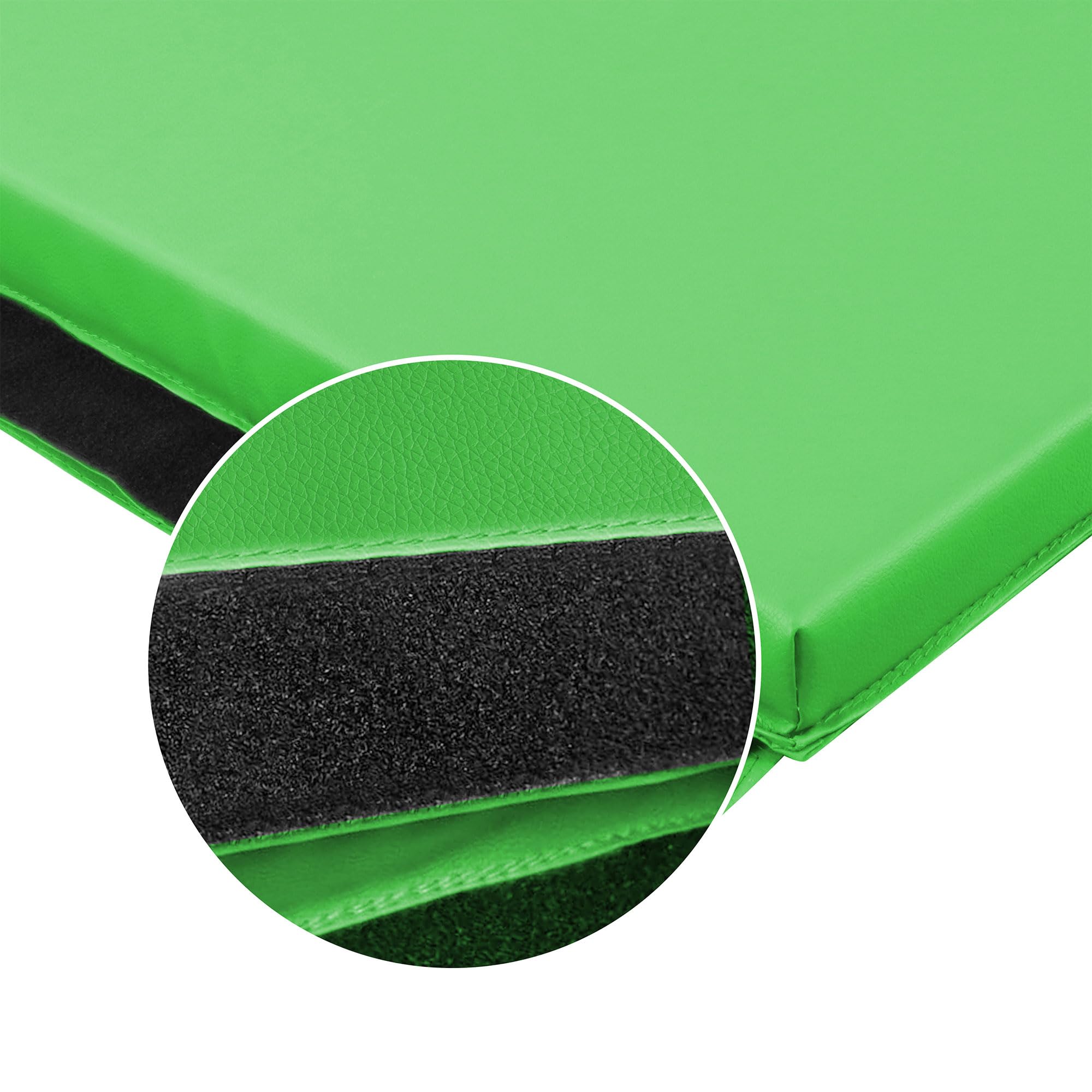 BalanceFrom Foldable Gymnastics Mat for Home Gym, Exercise & Yoga - Non-Slip Tumbling Mat for Kids & Adults - Perfect for Workouts, Stretching & Gymnastics Training
