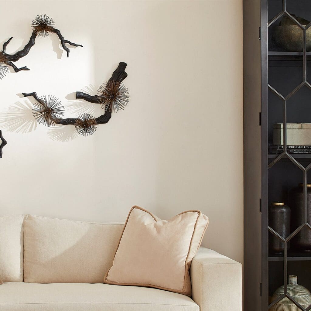 Cyan Design 11436 Ichiyo Tree Branch Wall Decor - Black with Gold Accents - Large Size - Perfect for Living Room, Bedroom, or Office Decoration