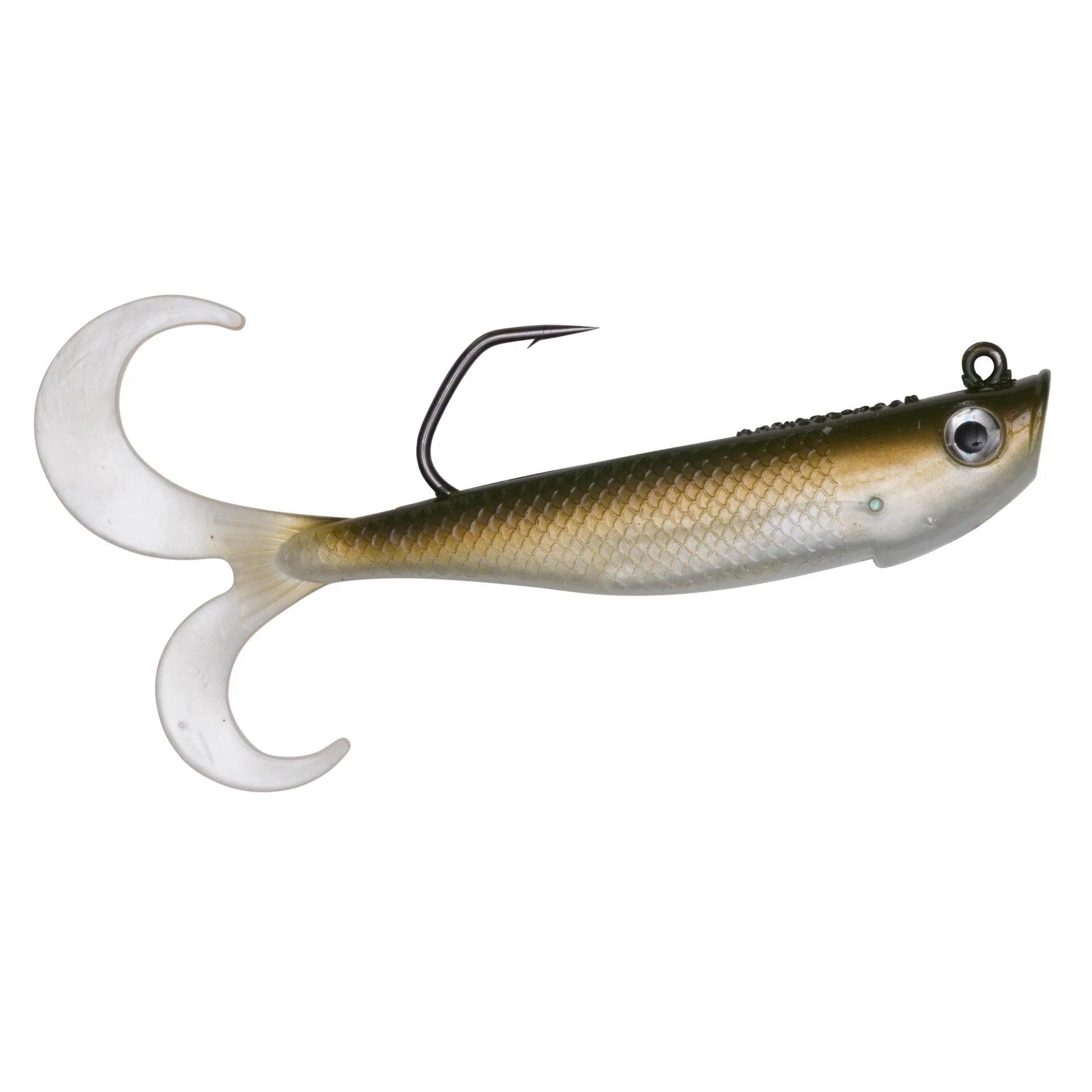 Hogy Slow Tail Twin Tail Swimbait Fishing Lure - Premium Soft Plastic Bait for Bass, Walleye, and Trout - Perfect for Freshwater and Saltwater Fishing