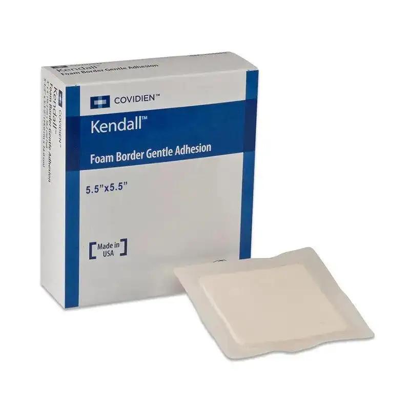 Cardinal Health Kendall Foam Border Gentle Silicone Adhesion Dressing 5.5
