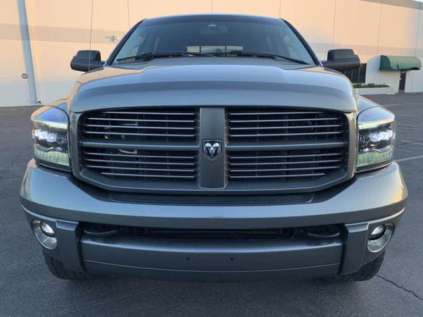 AlphaRex NOVA LED Projector Headlights for Dodge Ram 1500 (2006-2008) & 2500/3500 (2006-2009) - Black Housing, High Performance Lighting Upgrade for Off-Road & Night Driving