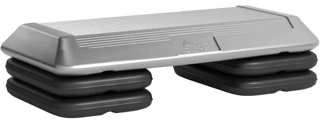 Adjustable Aerobic Stepper Platform with Risers - Home Workout Stair Stepper for Cardio Exercise & Fitness Training - Perfect for Home Gym, HIIT Workouts, and Step Aerobics