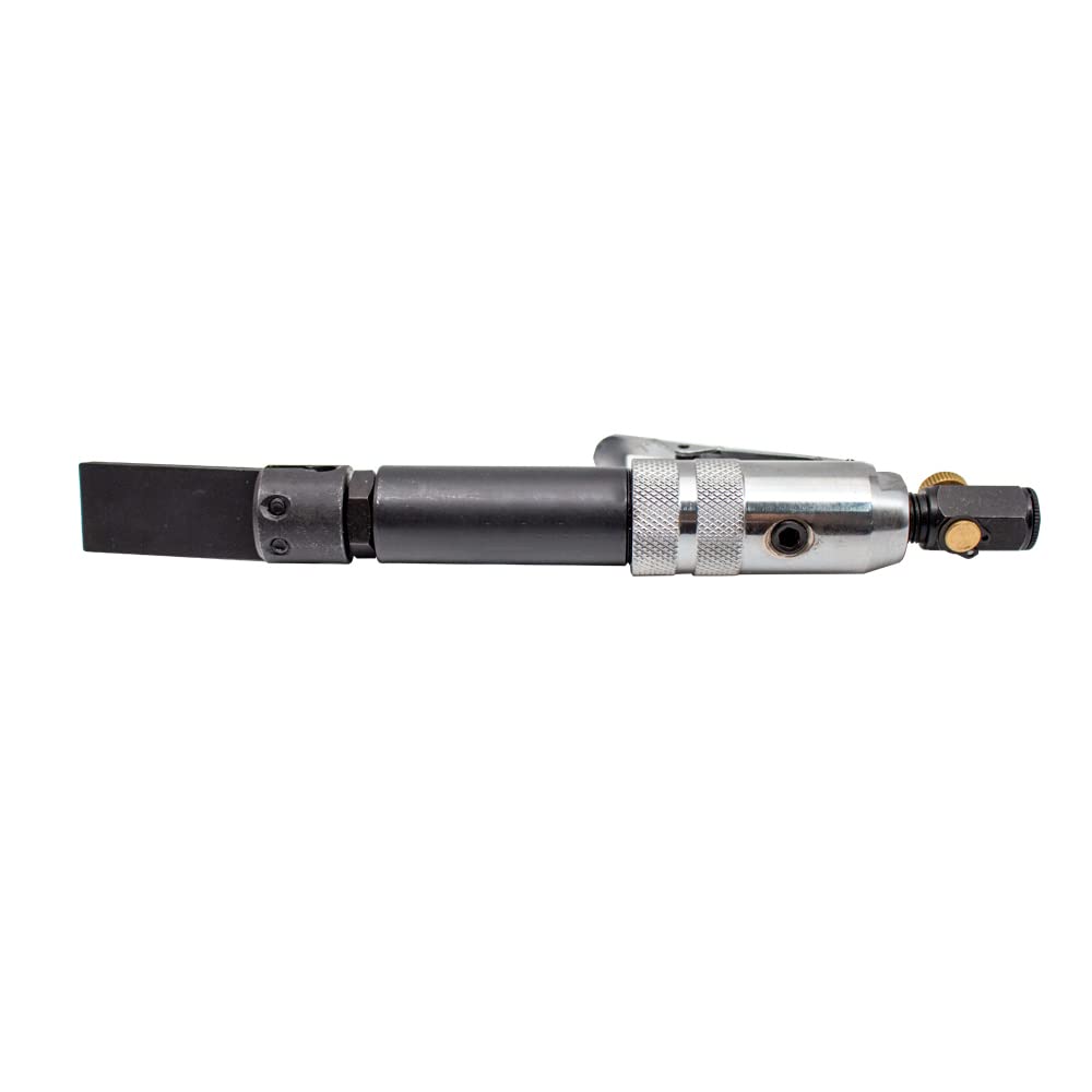Mini Air Knife Shovel Chisel - Industrial Welding Deburring & Rust Removal Pneumatic Tool Set (3500 RPM) for Metalworking, Auto Repair & DIY Projects