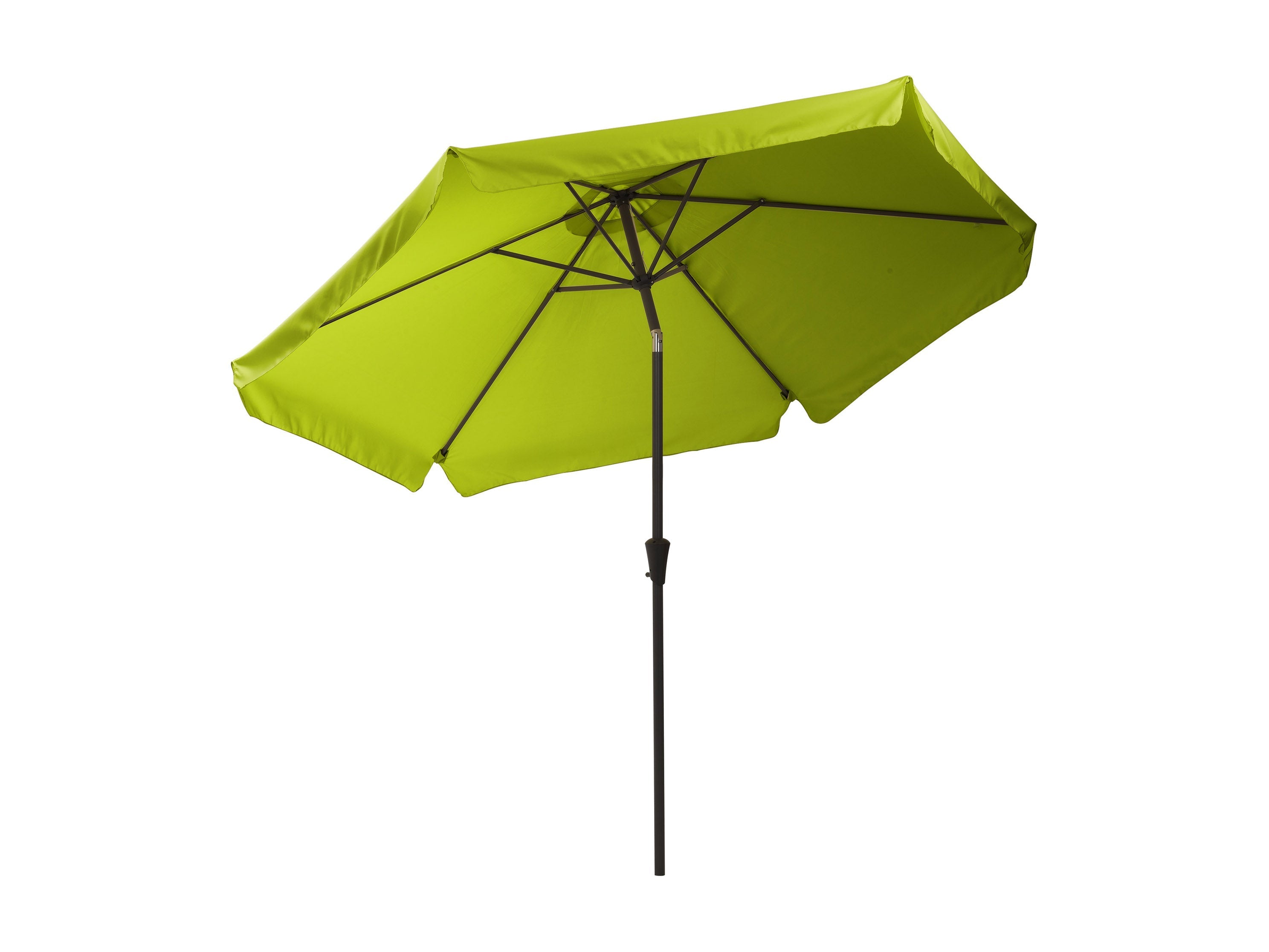 10ft Round Lime Green Patio Umbrella - Outdoor Sun Shade for Pool, Garden, and Backyard - UV Protection & Water Resistant