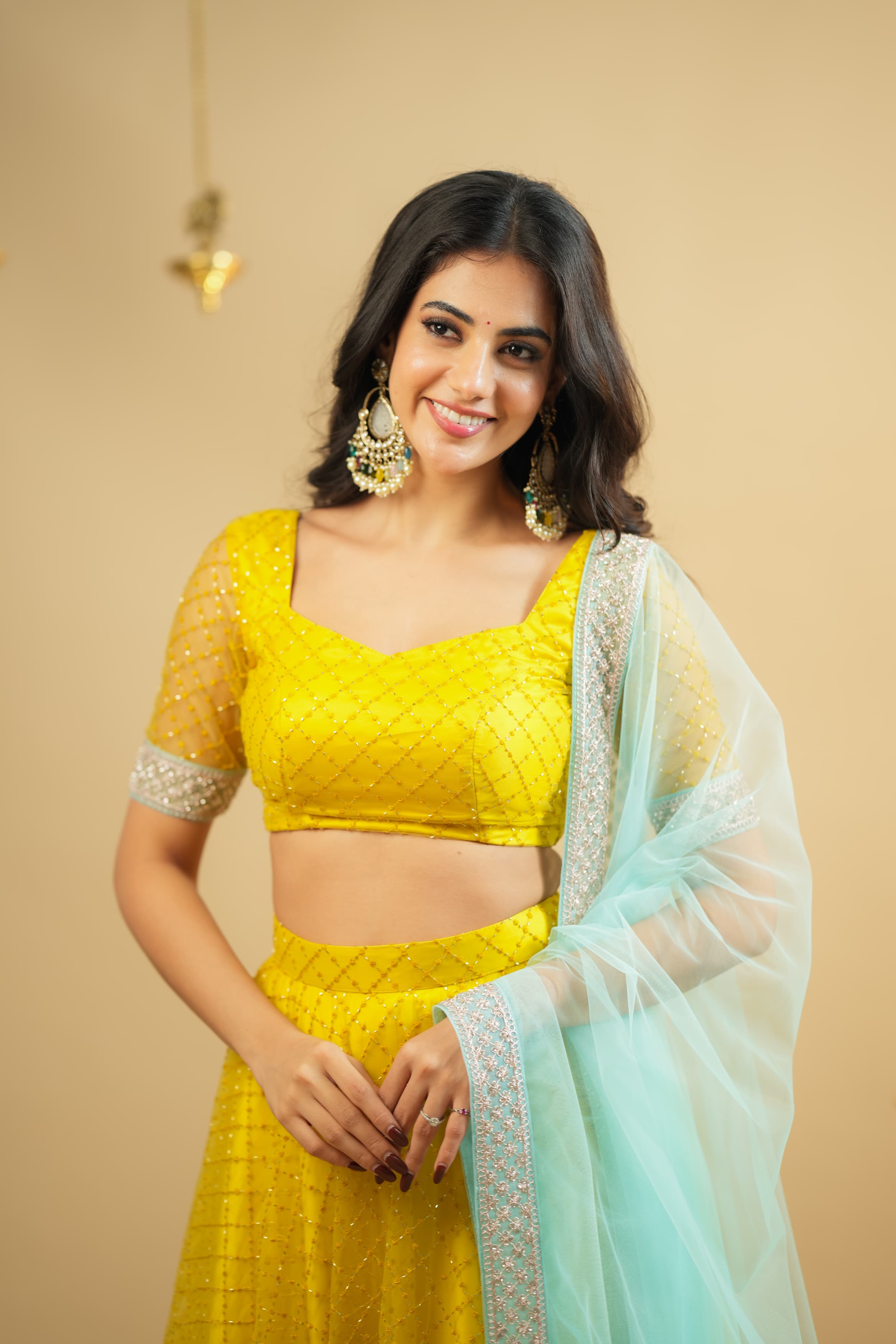 DD760 Saanya Premium Designer Net Lehenga Choli - Elegant Indian Bridal Wear for Weddings & Festive Occasions
