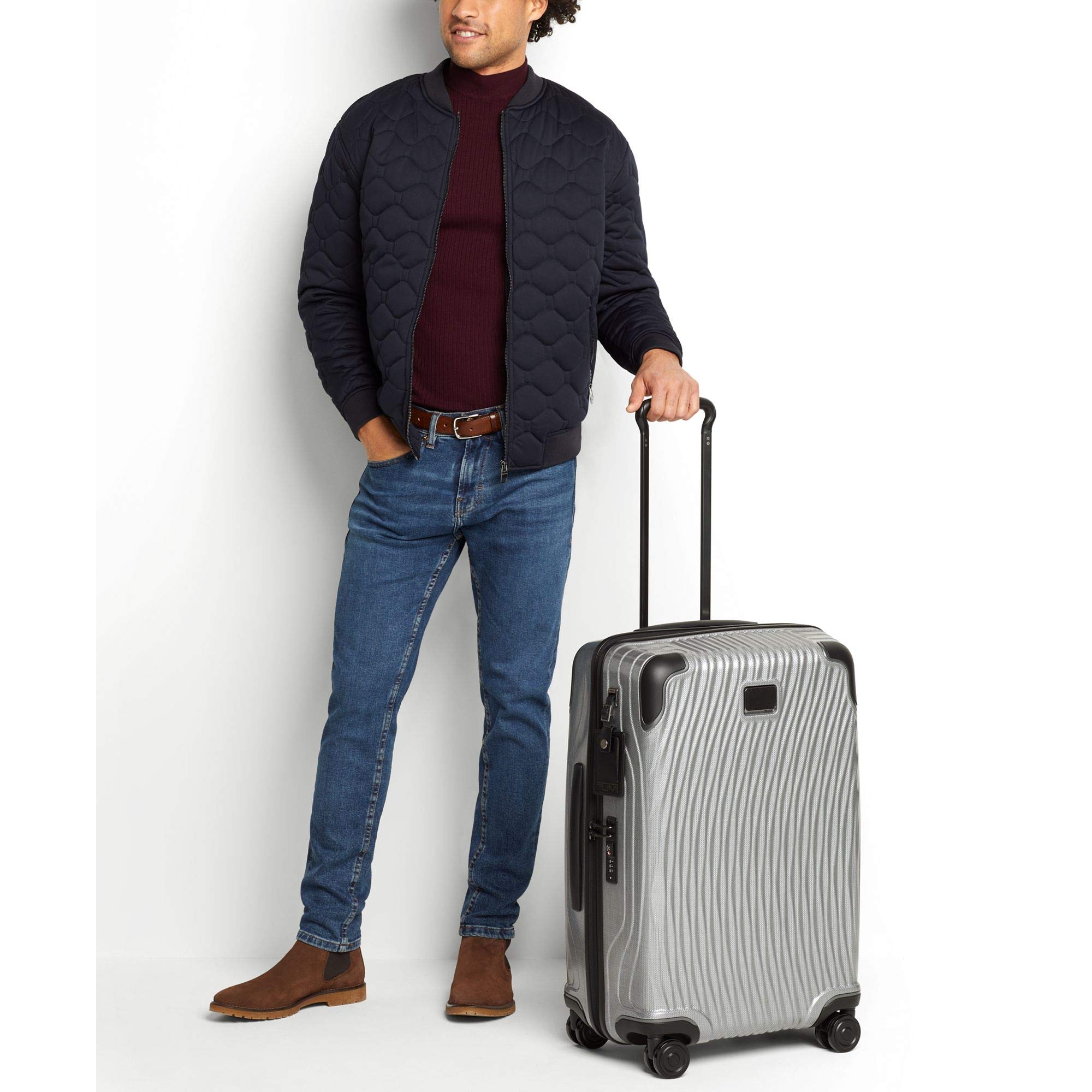 Tumi Women's Short Trip Packing Suitcase - Lightweight Carry-On Luggage for Business Travel & Weekend Getaways, Purple, One Size