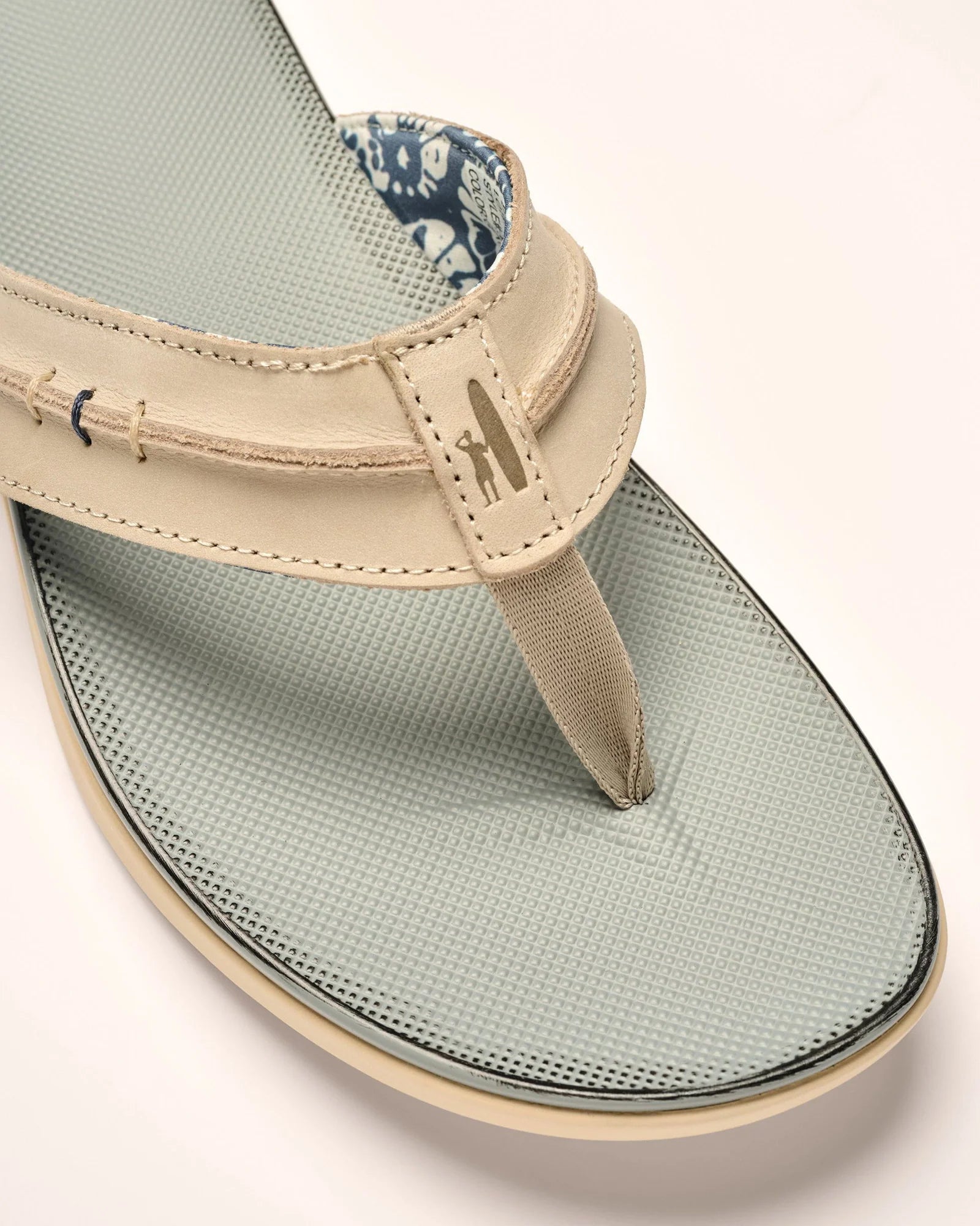 Johnnie O Starboard Sandals for Men - Comfortable Gray Beach Sandals with Arch Support | Perfect for Beach Vacations, Poolside Lounging & Summer Outdoor Activities