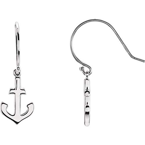 Stylish Petite Anchor Earrings for Women - Dainty Nautical Jewelry - Perfect for Everyday Wear, Beach Outings & Gifts