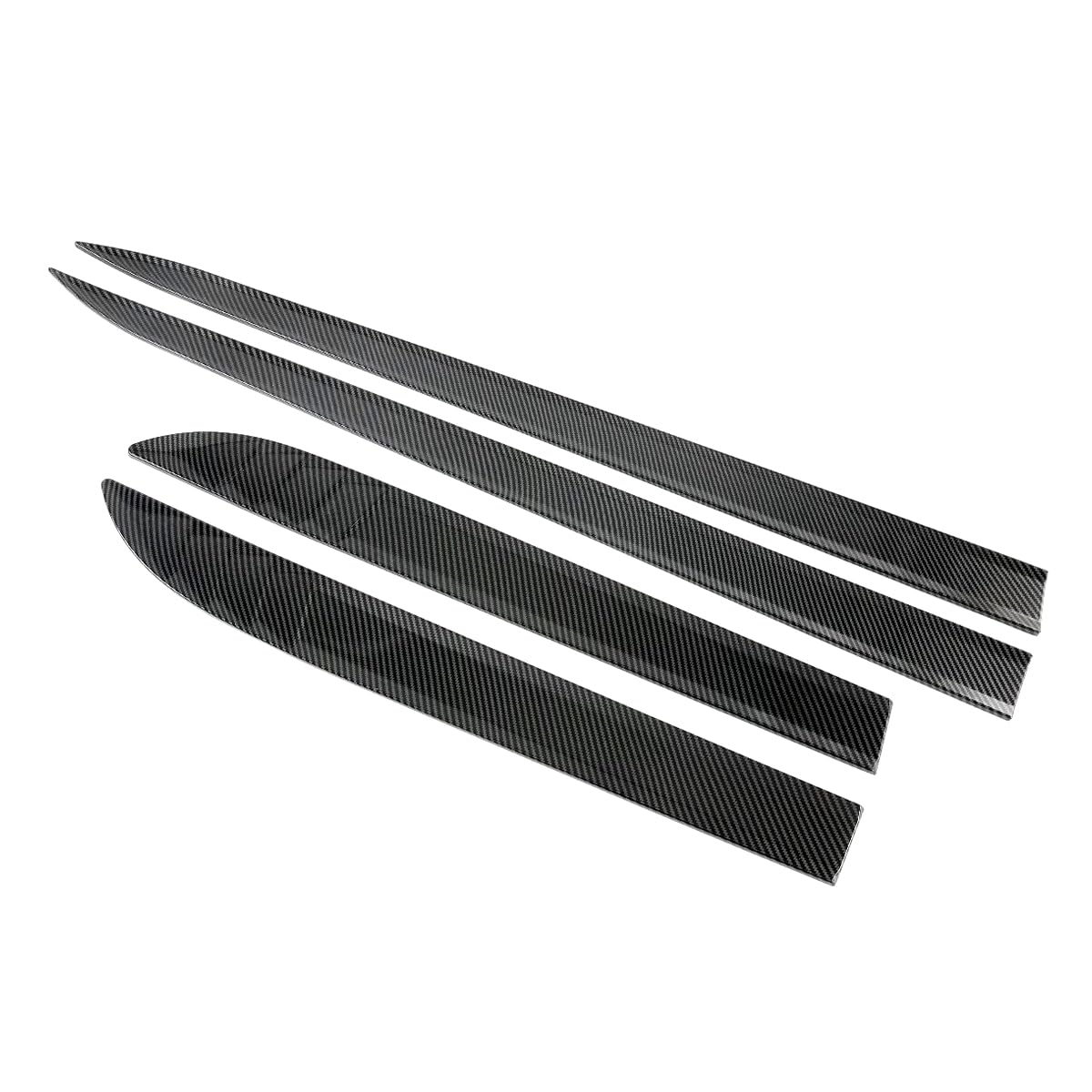 2021-2024 Hyundai Elantra Carbon Fiber Door Molding Cover Trim Kit (4PCS ABS) - Perfect for Car Protection & Style Upgrade | Ideal for Daily Commuting, Road Trips & Car Shows