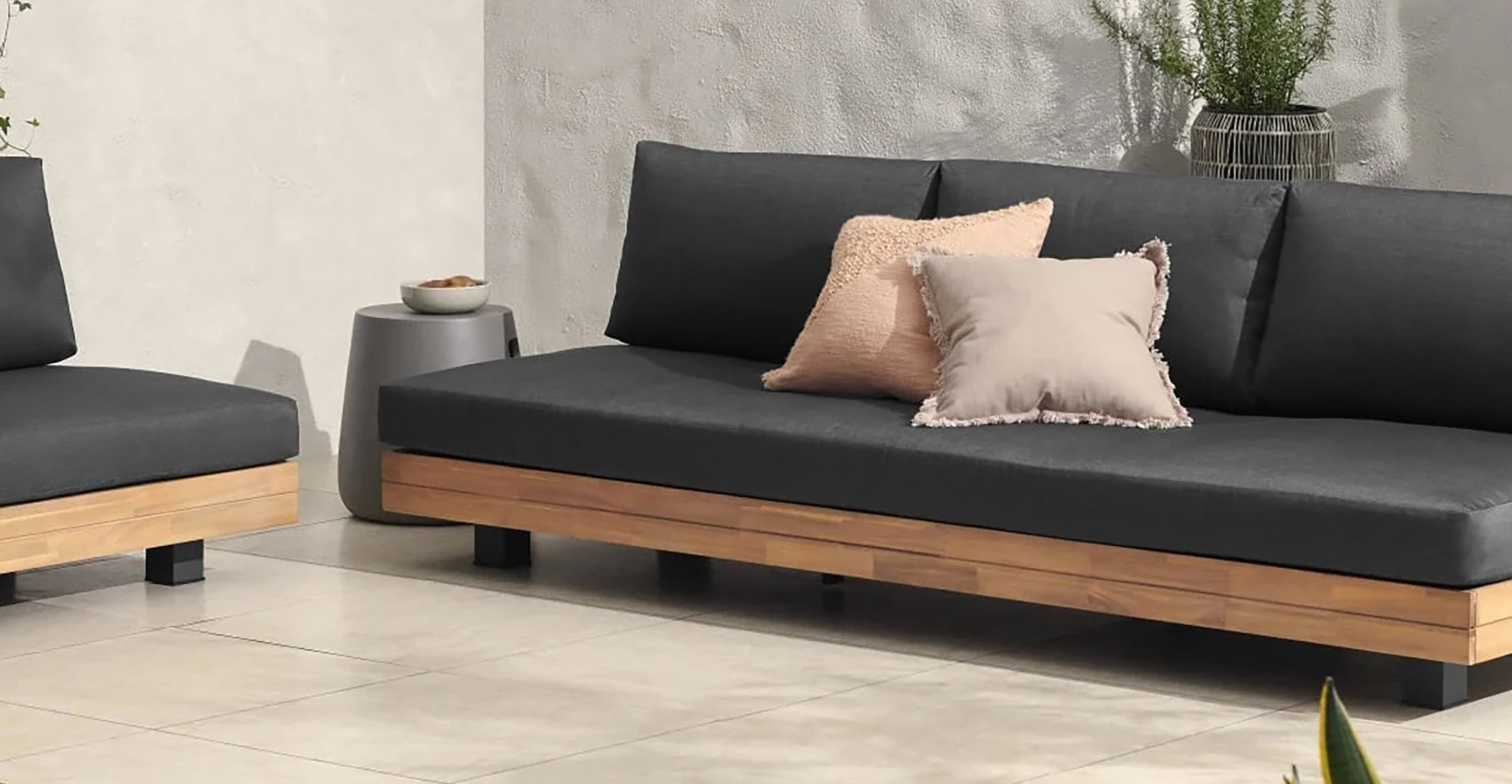Celenza 3-Seat Sofa Bench - Modern Upholstered Couch for Living Room, Lounge & Entryway - Comfortable Fabric Sectional with Sturdy Wooden Frame (Brown)
