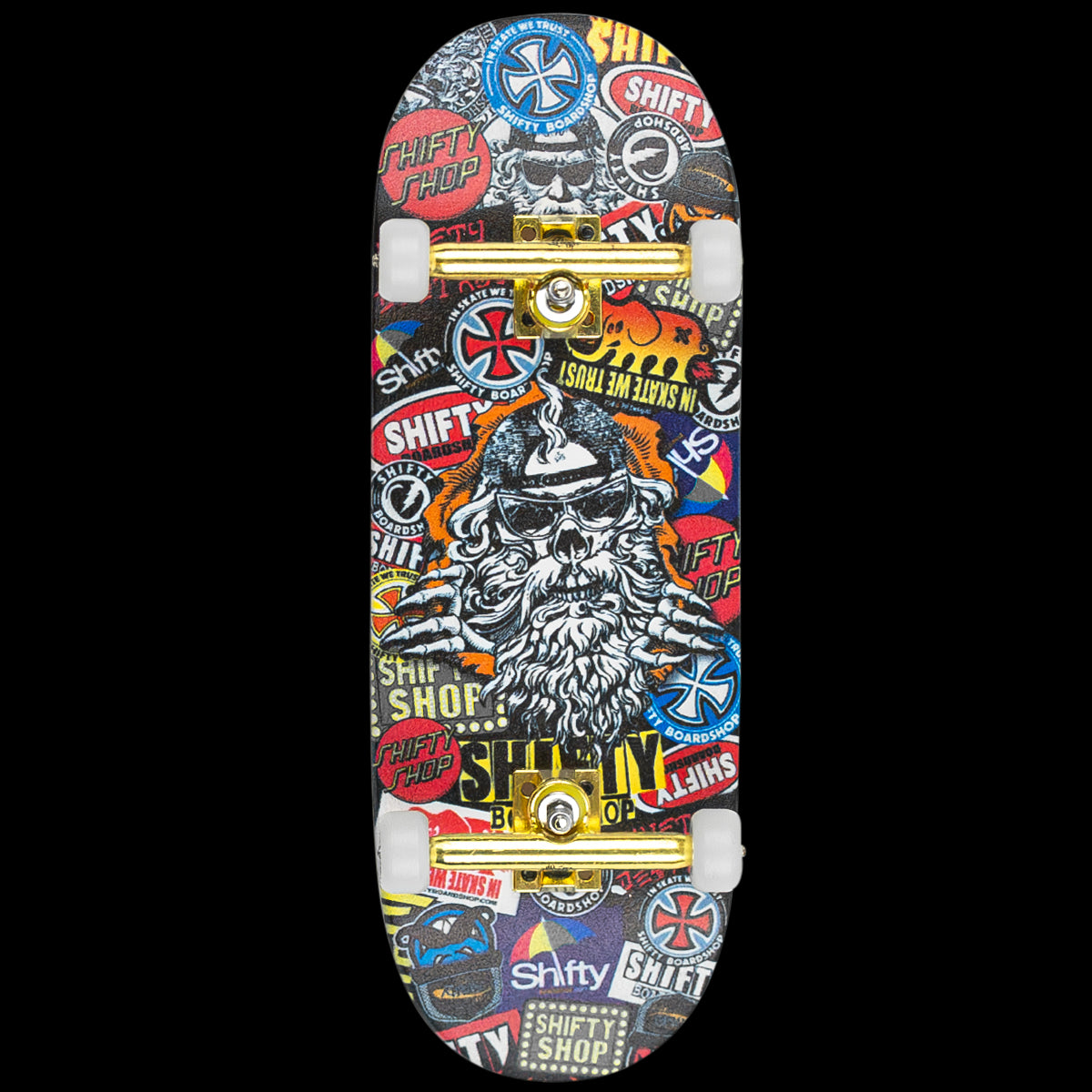 Close Up x Shifty Fingerboard Complete Skateboard Stickers - Premium Decals for Fingerboards, Skateboards & DIY Projects
