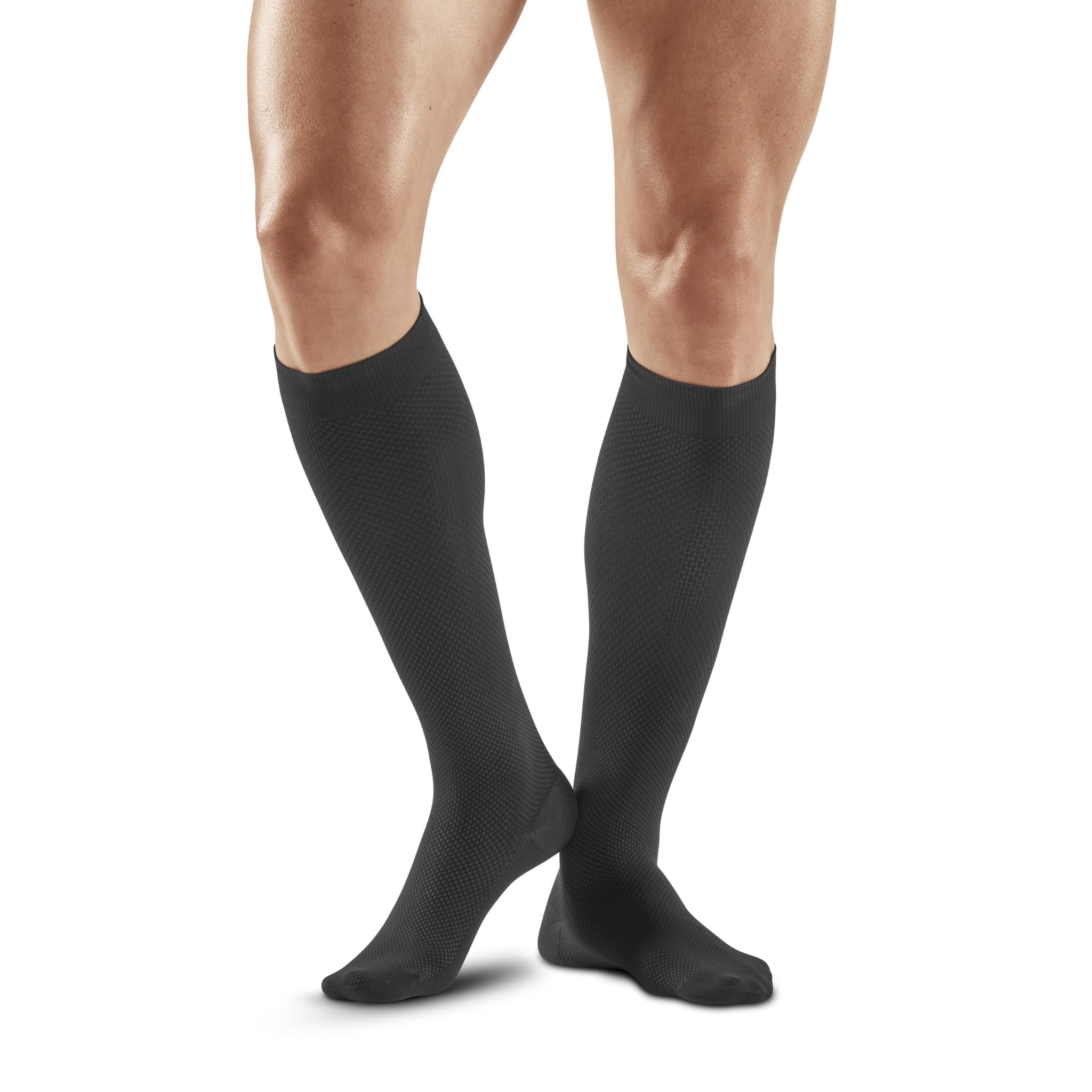 CEP Men’s Allday Knee High Compression Wool Socks for Business, Dress & Travel - Moisture-Wicking, Arch Support & Circulation Boost - Perfect for Office, Flights & Active Lifestyles