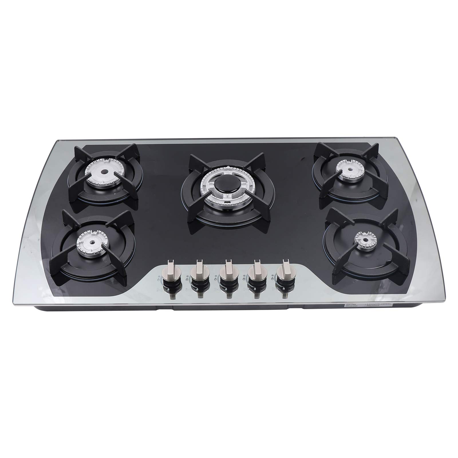 5 Burner Built-in Gas Cooktop 30.3