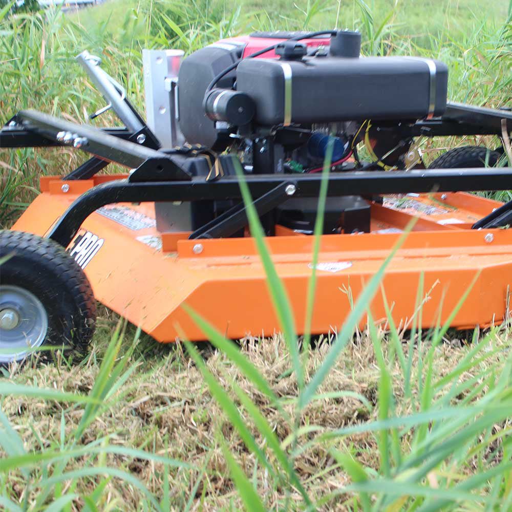 Brave 44-Inch Rough Cut Tow Behind Mower with Honda GXV630 Engine - Ideal for Large Property Lawn Care & Field Maintenance