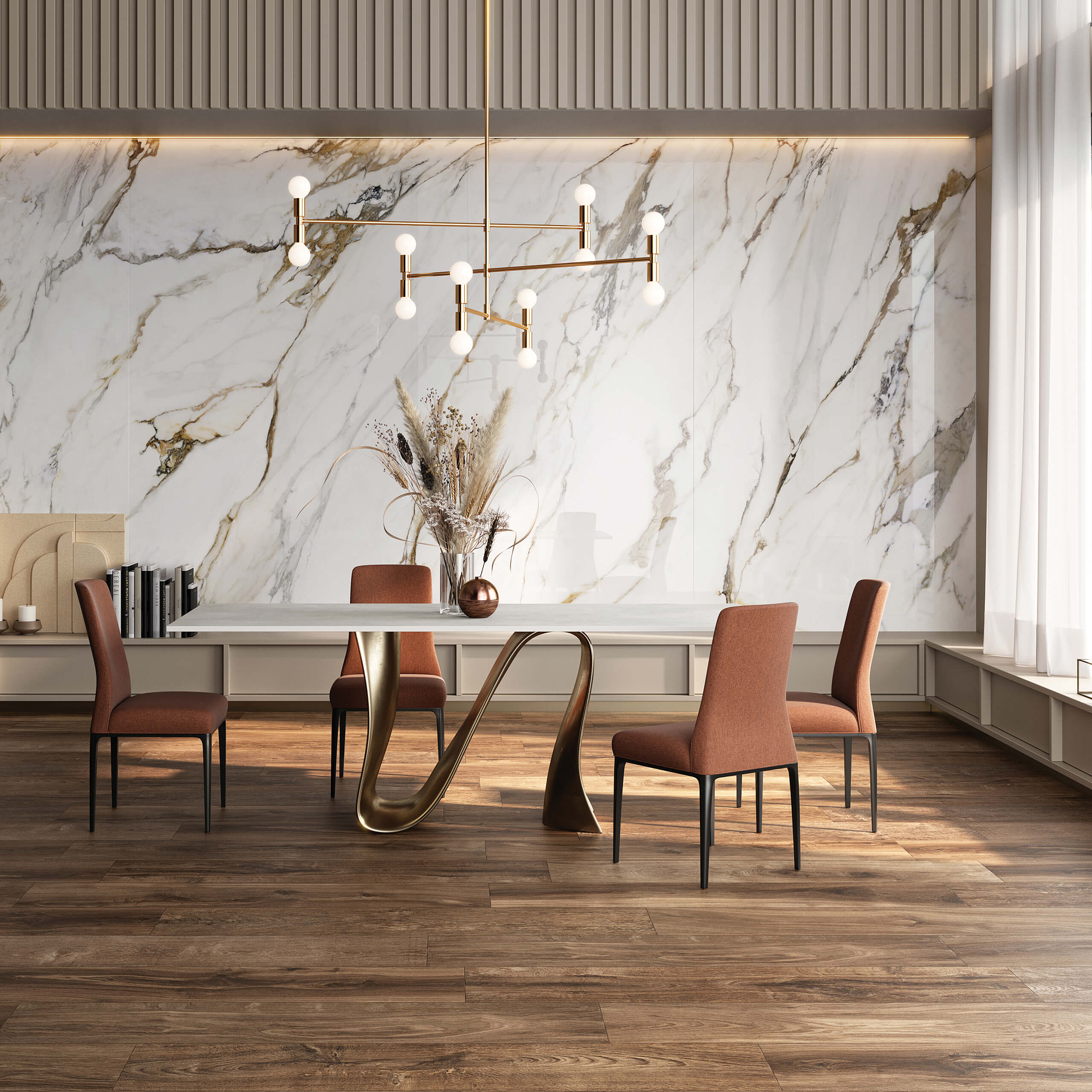Megaslim Slab Macchia Antica 3200x1600x6mm Premium Quartz Countertop - Perfect for Kitchen Islands, Bathroom Vanities & Modern Interior Design