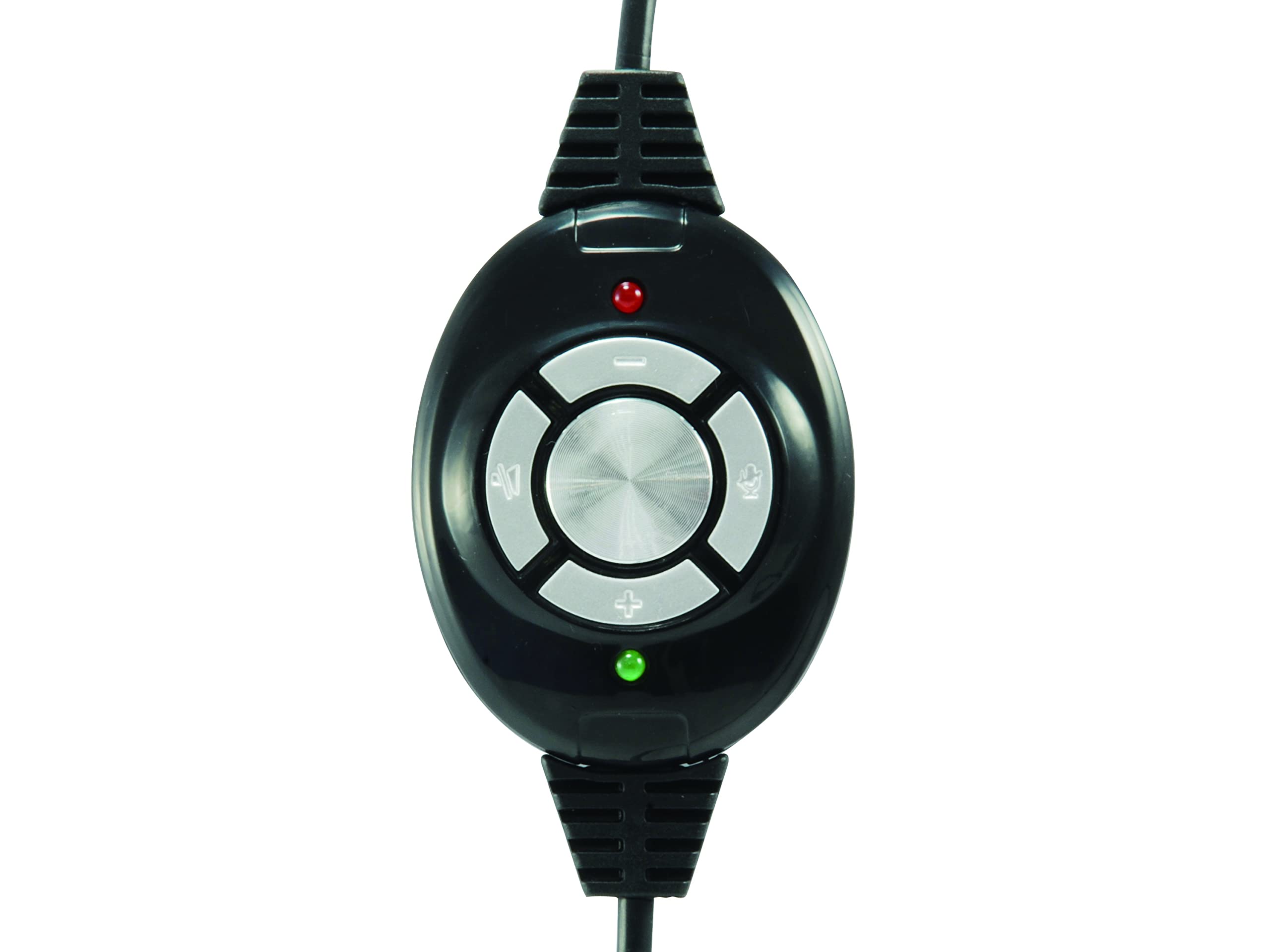 Conceptronic POLONA USB Wired Headset with Noise-Canceling Microphone for PC, Laptop, Call Center - Comfortable Over-Ear Headphones with Clear Sound (Black) - Perfect for Online Meetings, Gaming & Remote Work