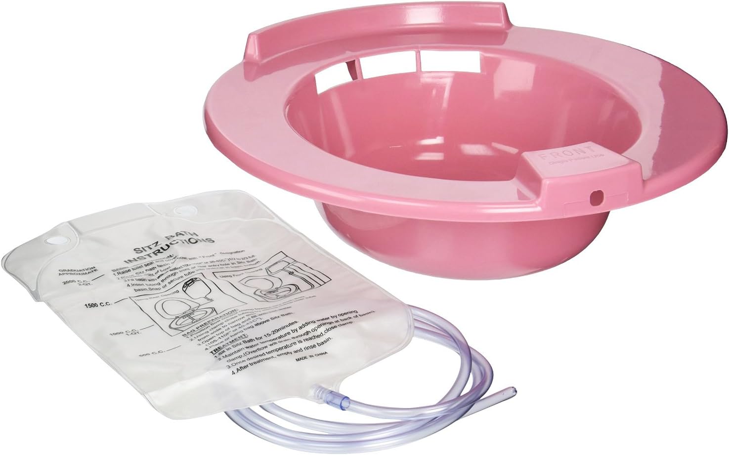 Nova Sitz Bath for Postpartum Care & Hemorrhoid Relief - Portable Perineal Soaking Tub for Women's Recovery After Birth & Surgery - Perfect for Postpartum, Hemorrhoid Treatment & Personal Hygiene