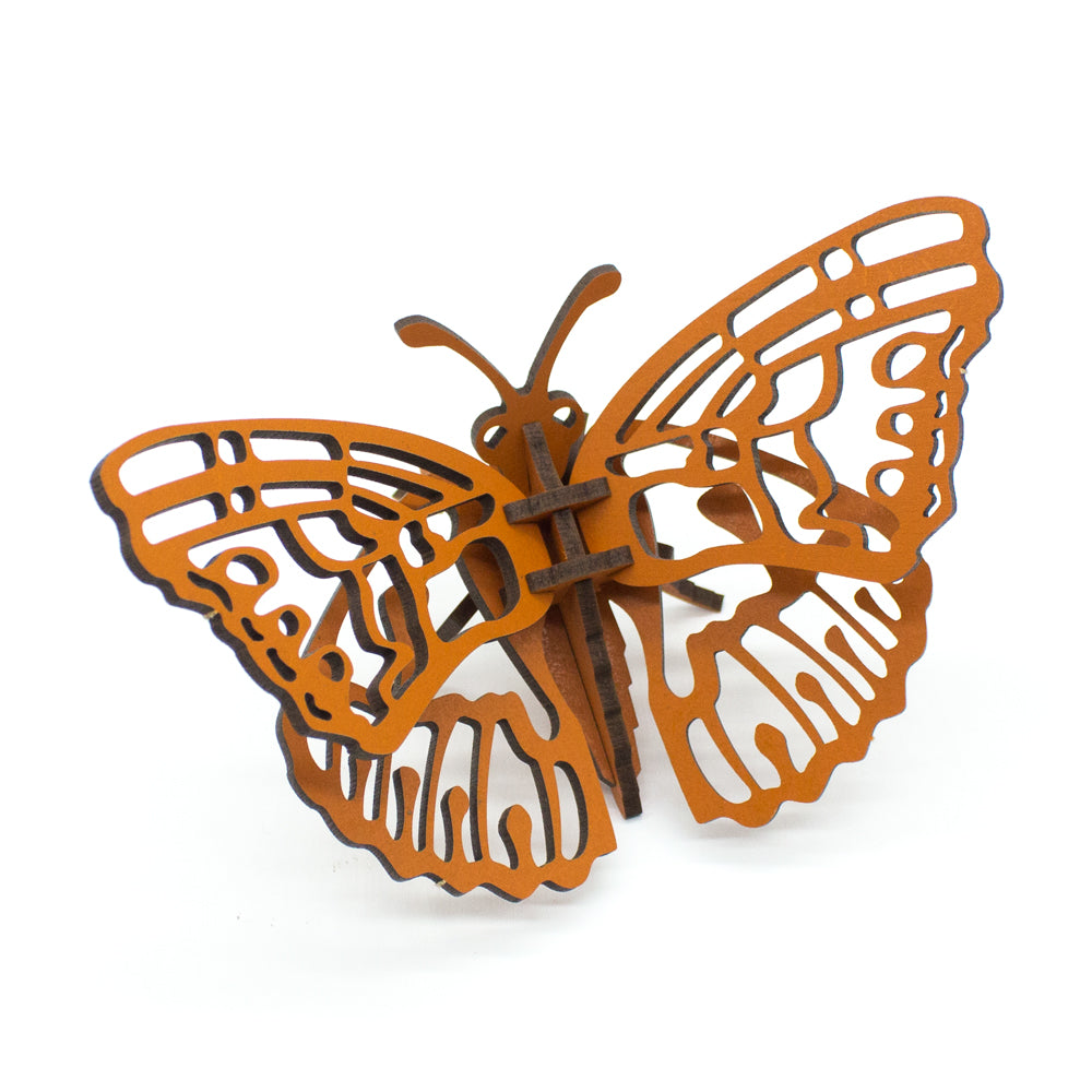 3D Wooden Butterfly Puzzle Kit - DIY Wooden Craft Kit for Adults & Kids - Pulelehua Butterfly Model - Perfect for Home Decor, Gifts & Educational STEM Activities