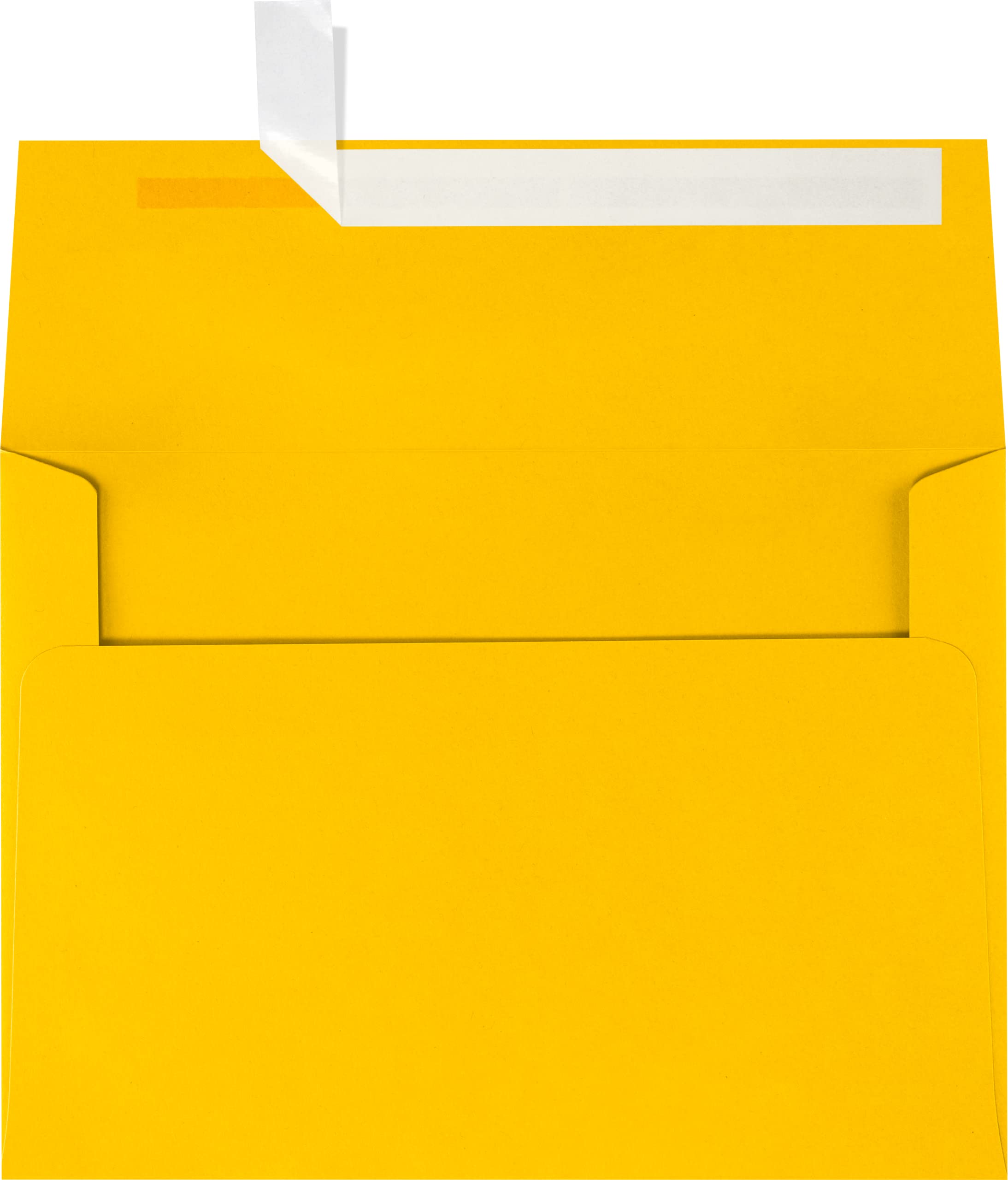 LUXPAPER A7 Printable Invitation Envelopes - 80 lb. Premium Sunflower Yellow - 5.25