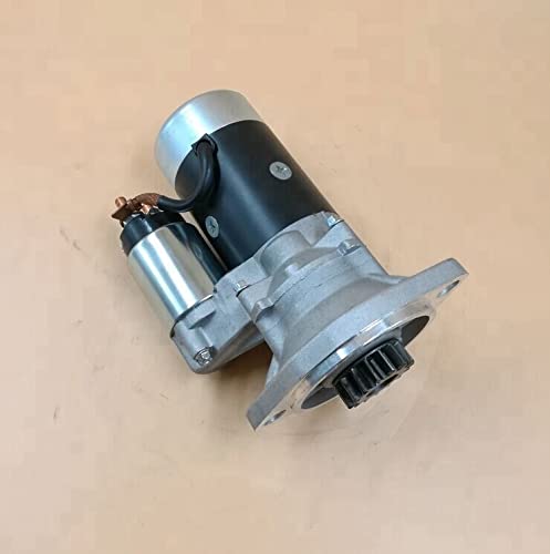 Komatsu Excavator Starter Motor for PC35 PC40 PC50 with Yanmar Engine 4TN78 4TN82 - Replacement Part 129136-77011 129400-77012 - Perfect for Construction & Heavy Equipment Repair