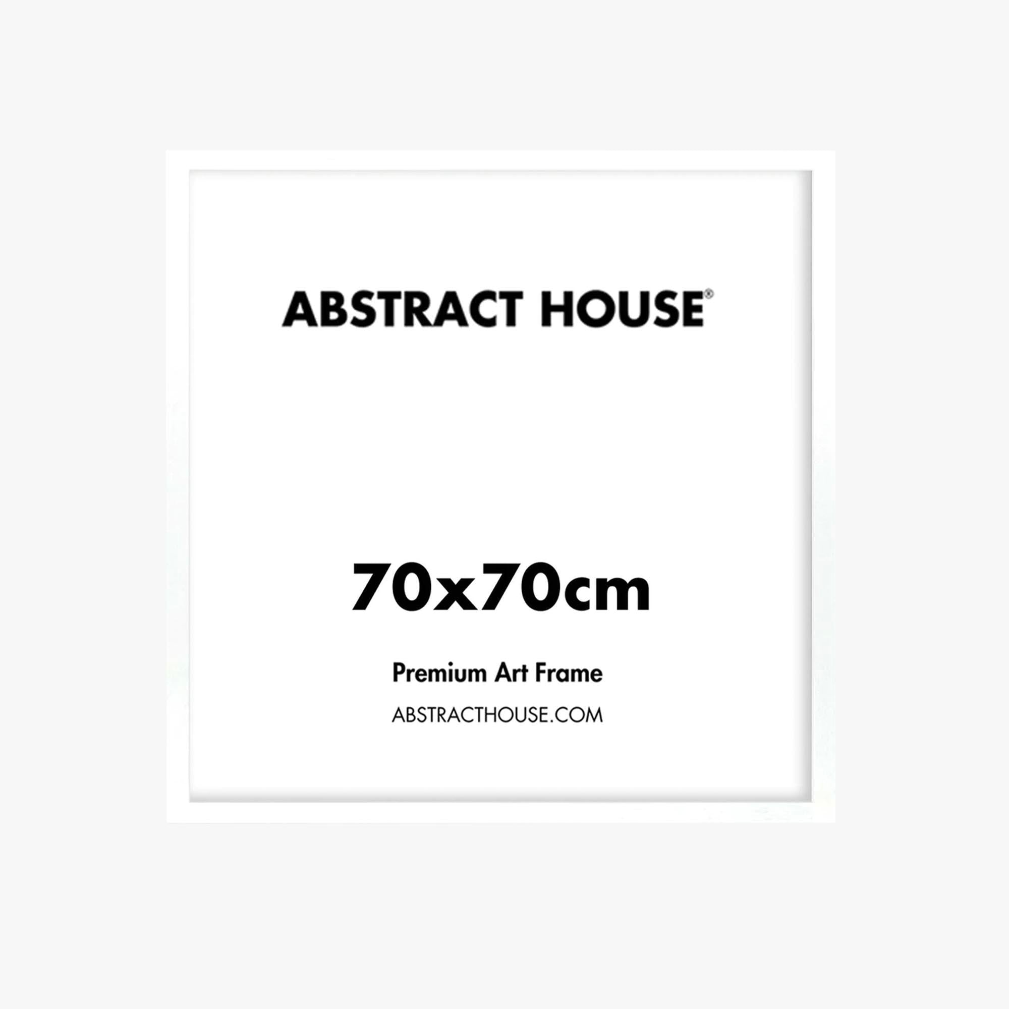70 x 70 cm Wooden Picture Frame - Premium Solid Wood Square Photo Frame for Wall Display, Home Decor, and Artwork (Perfect for Living Room, Bedroom, Office)